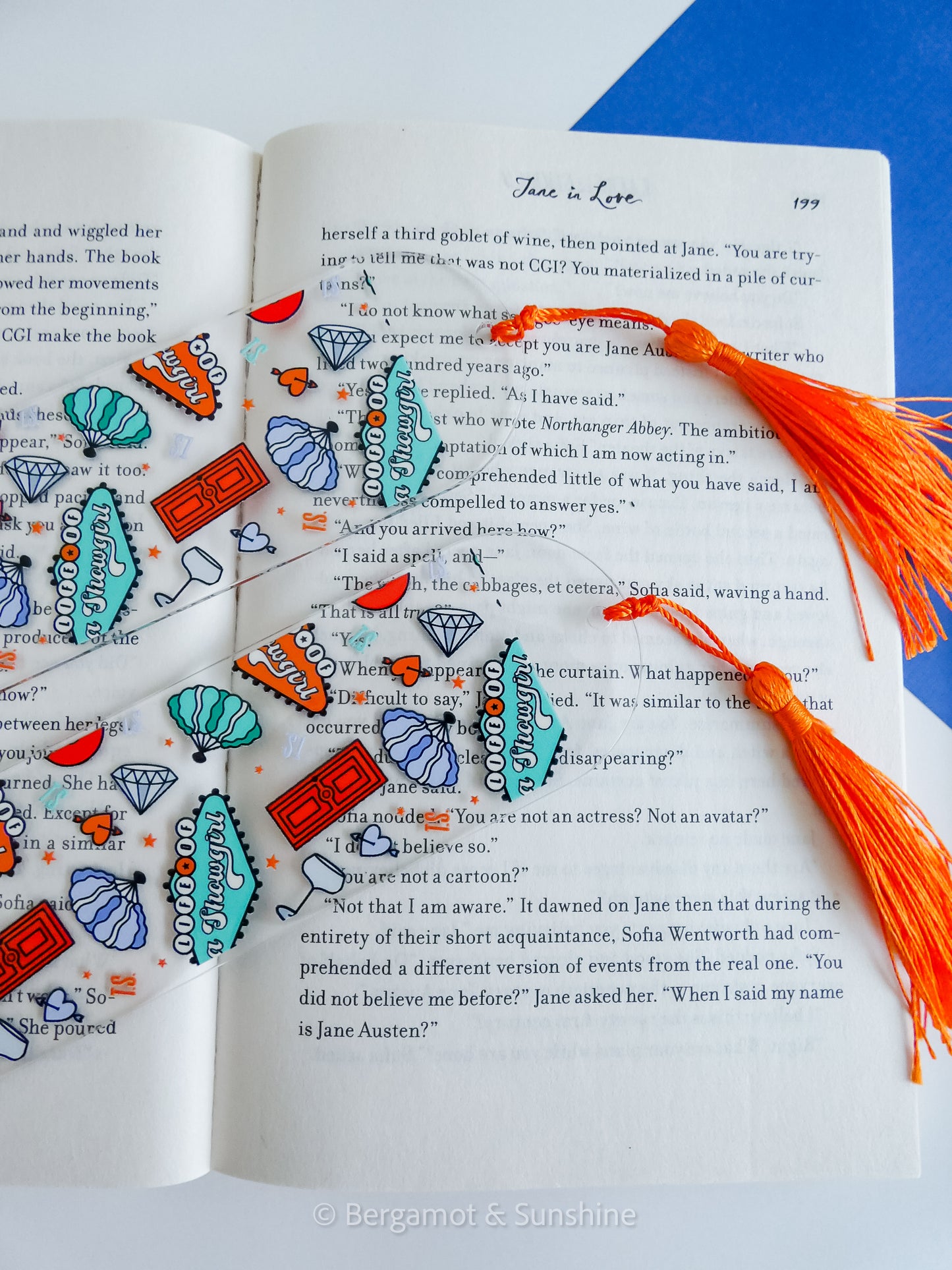 T.S. Show/Girl Diamonds and Daydreams Bookmark
