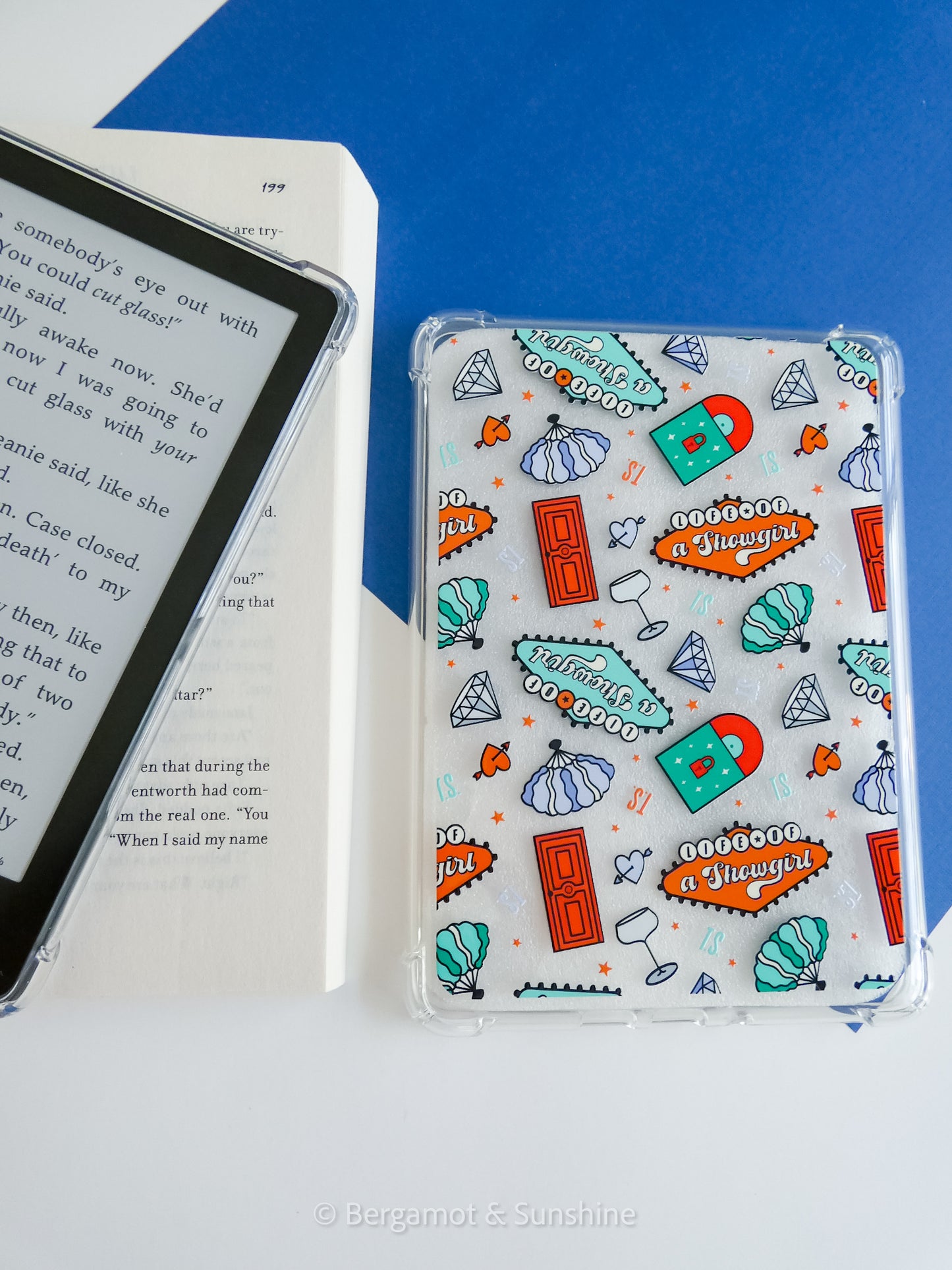 T.S. Show/Girl Diamonds and Daydreams Kindle Case
