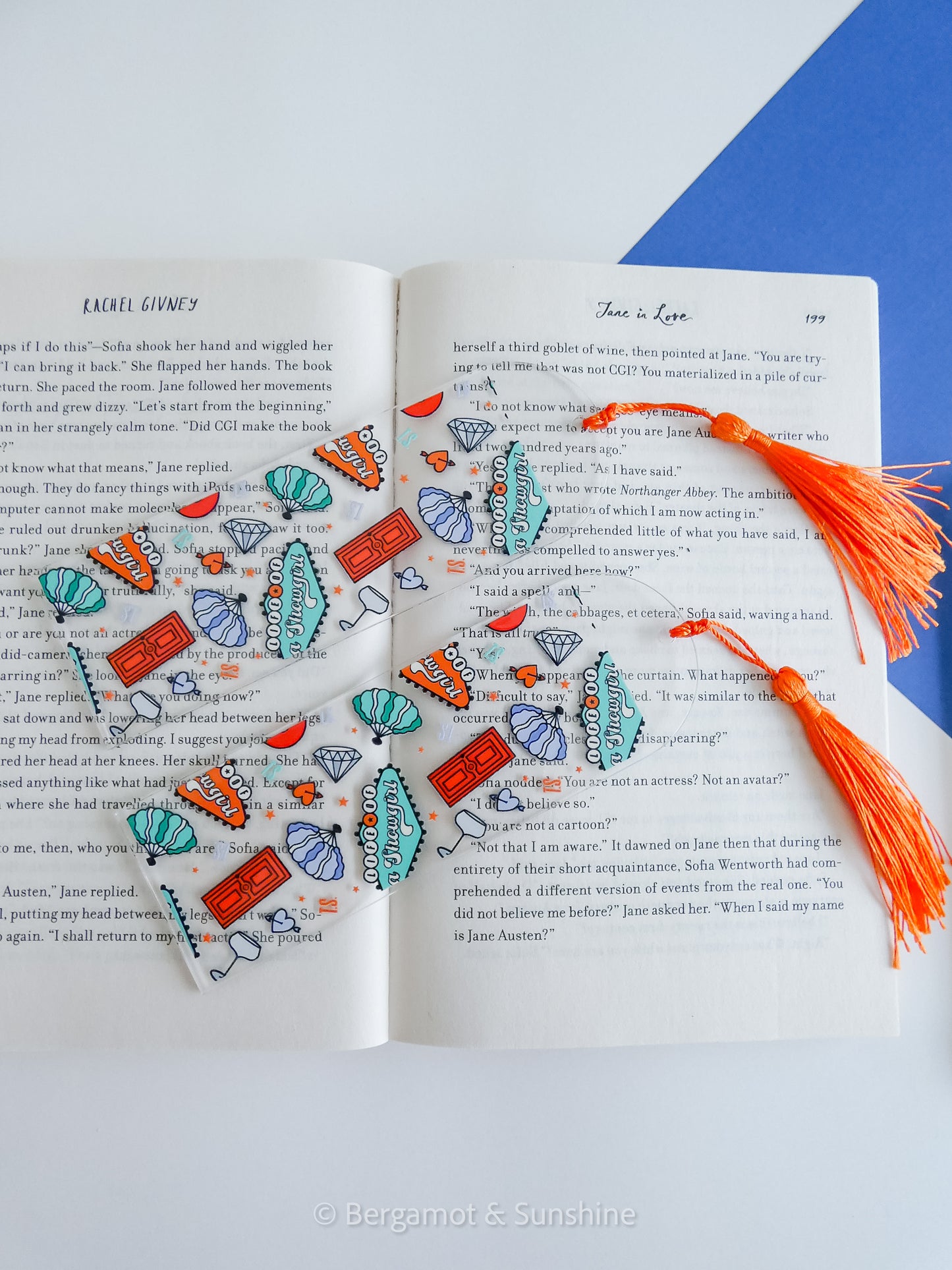 T.S. Show/Girl Diamonds and Daydreams Bookmark