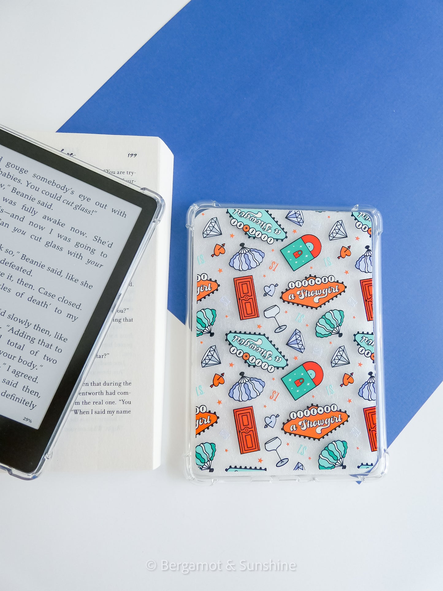 T.S. Show/Girl Diamonds and Daydreams Kindle Case