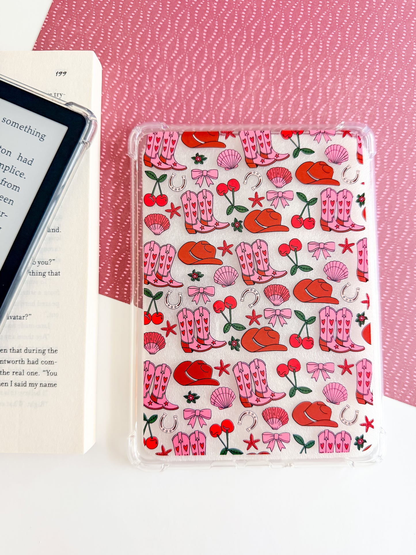 Cherry Western Coastal Kindle Case