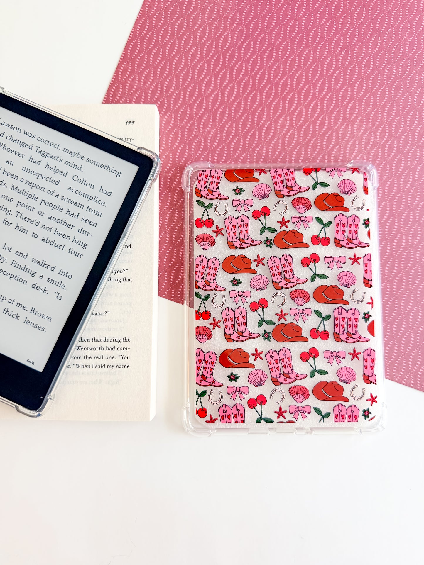 Cherry Western Coastal Kindle Case