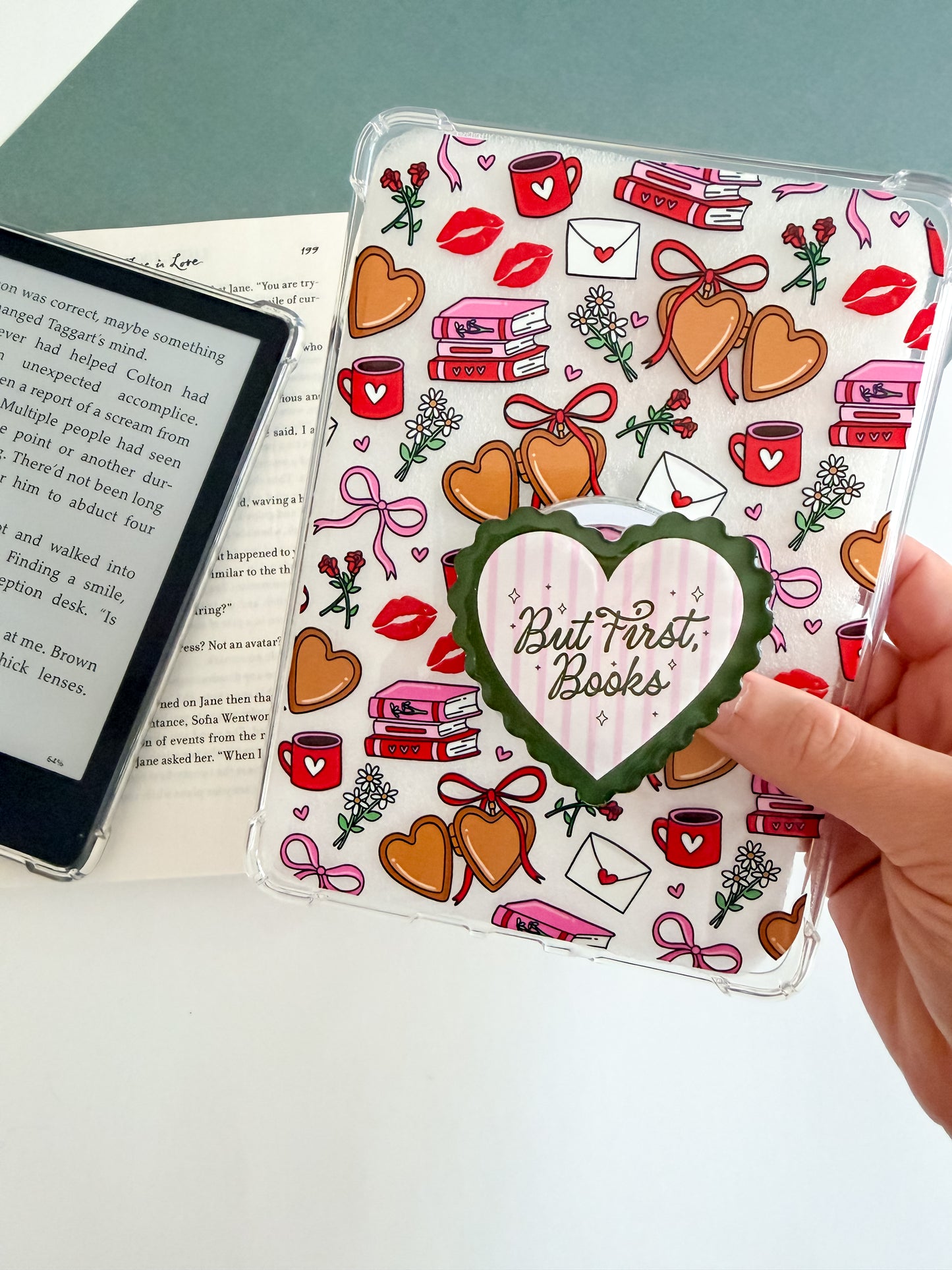 Romance Valentine's Day E Reader Case