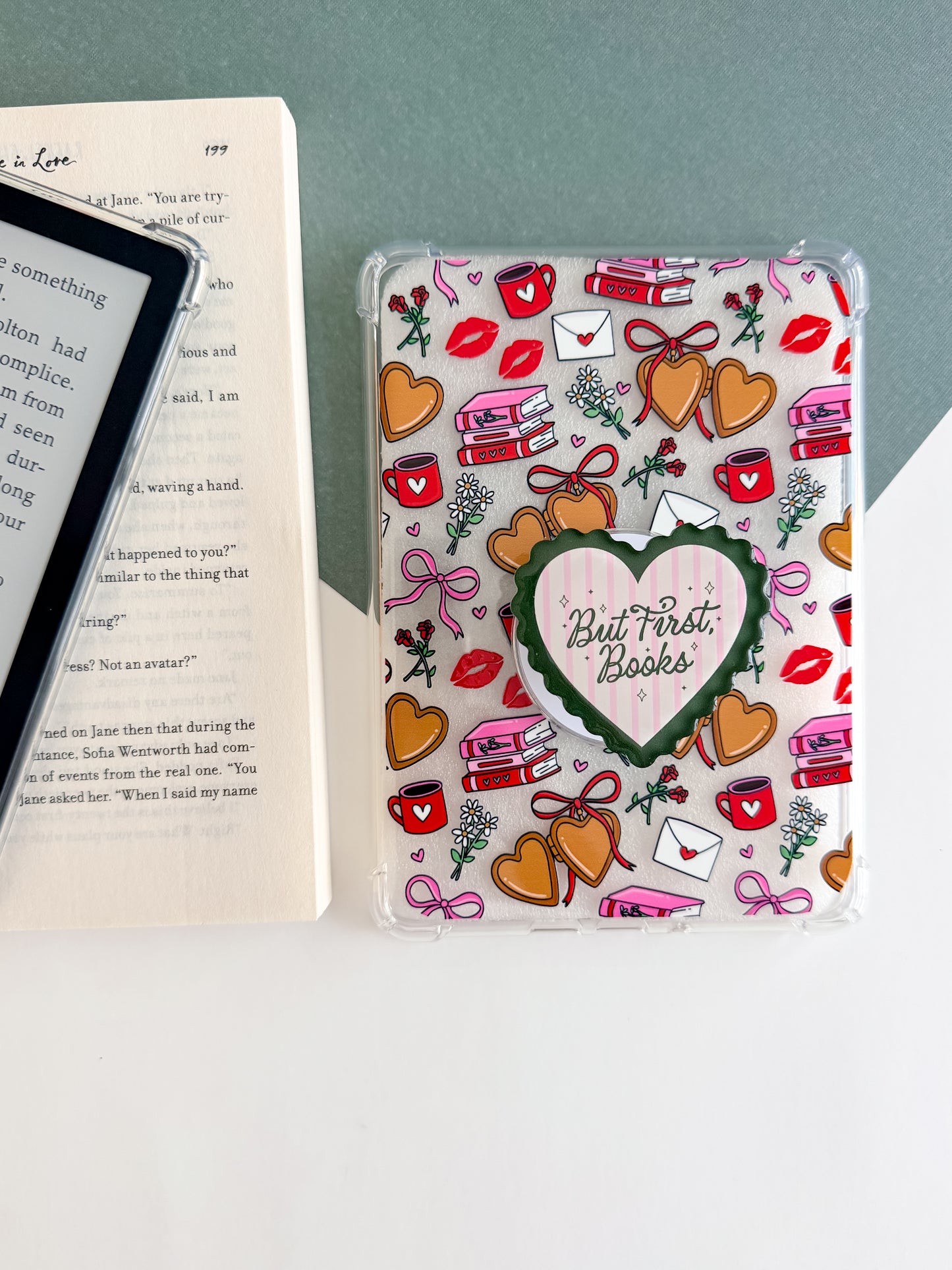 Romance Valentine's Day E Reader Case
