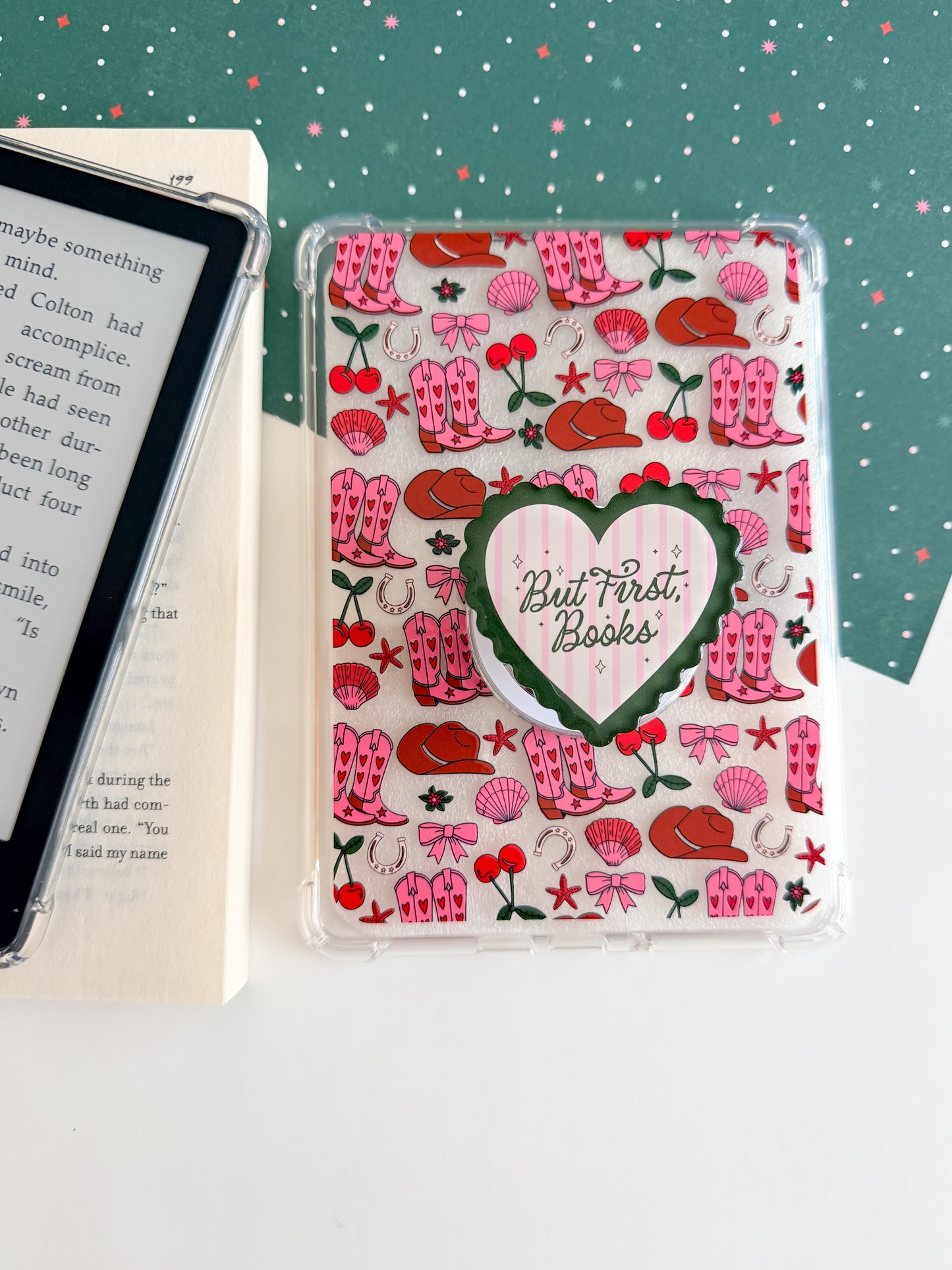 Cherry Western Coastal Kindle Case