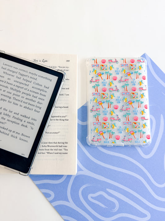 Italian Summer Kindle Paperwhite Case – Aesthetic E-Reader Cover