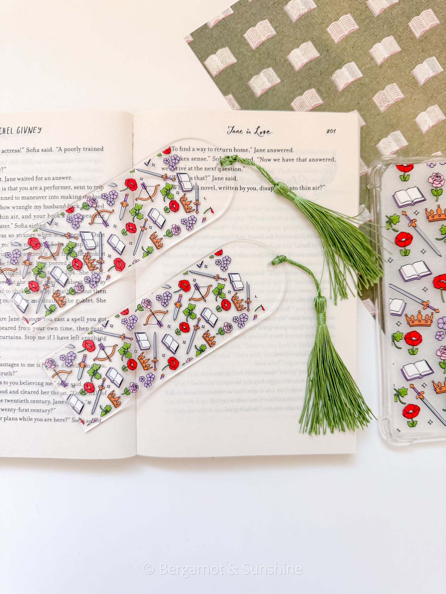 Thorns + Thrones Bookmark
