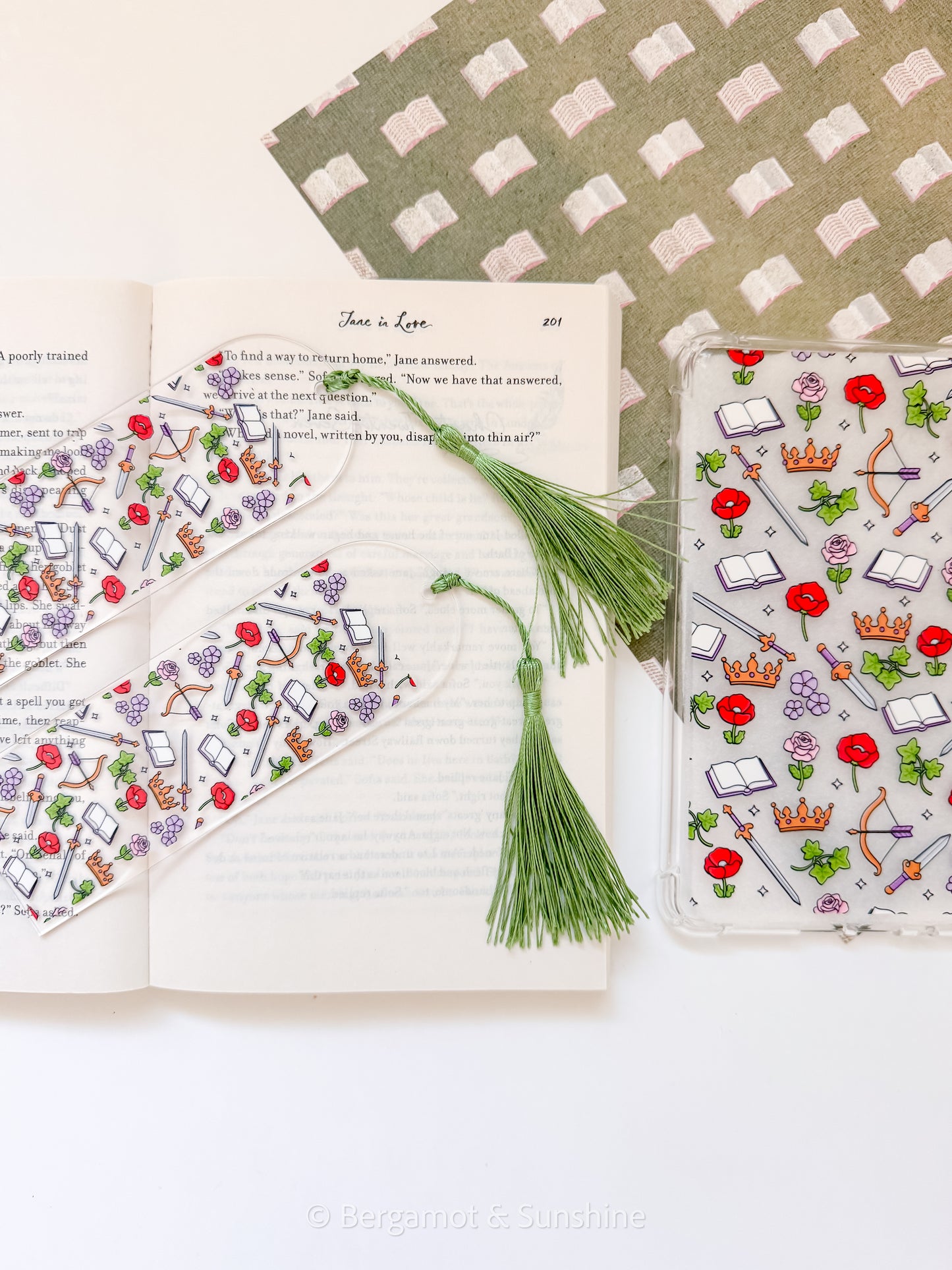 Thorns + Thrones Bookmark