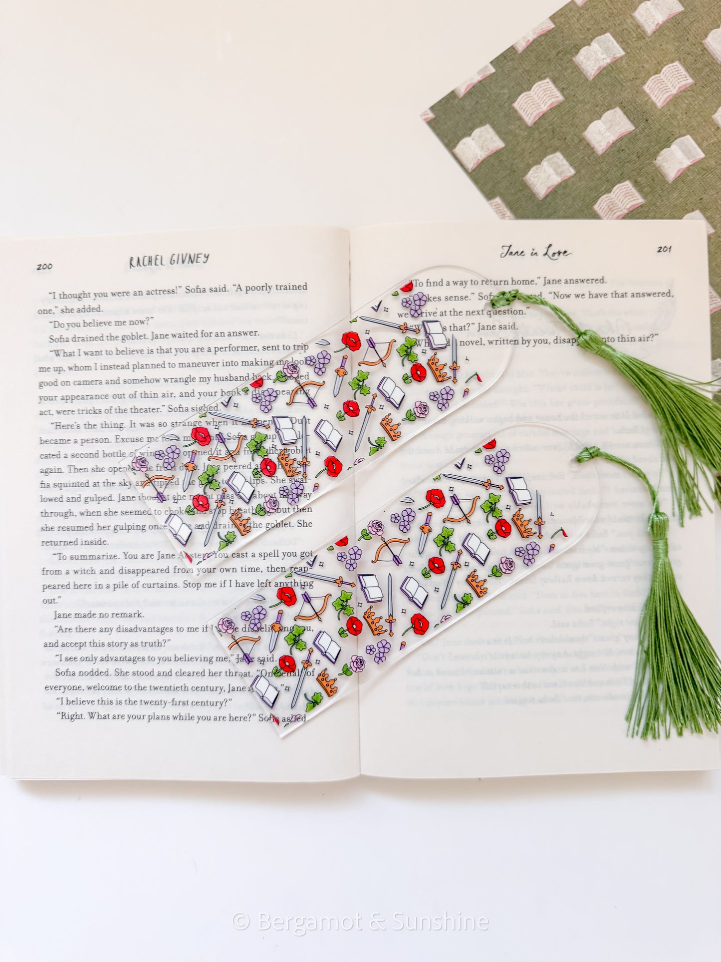 Thorns + Thrones E Reader Case and/or Bookmark [Combined Listing]
