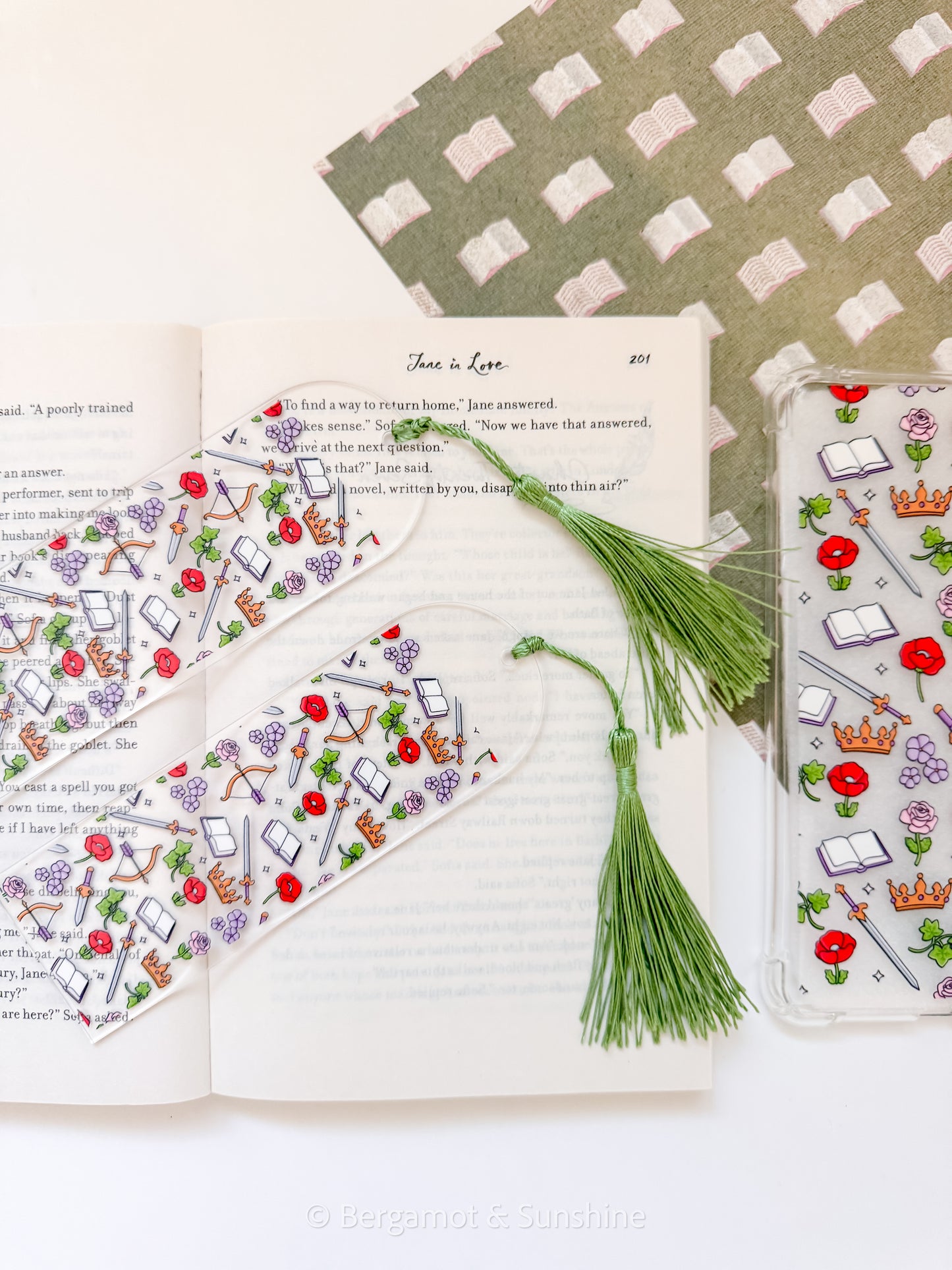 Thorns + Thrones Bookmark