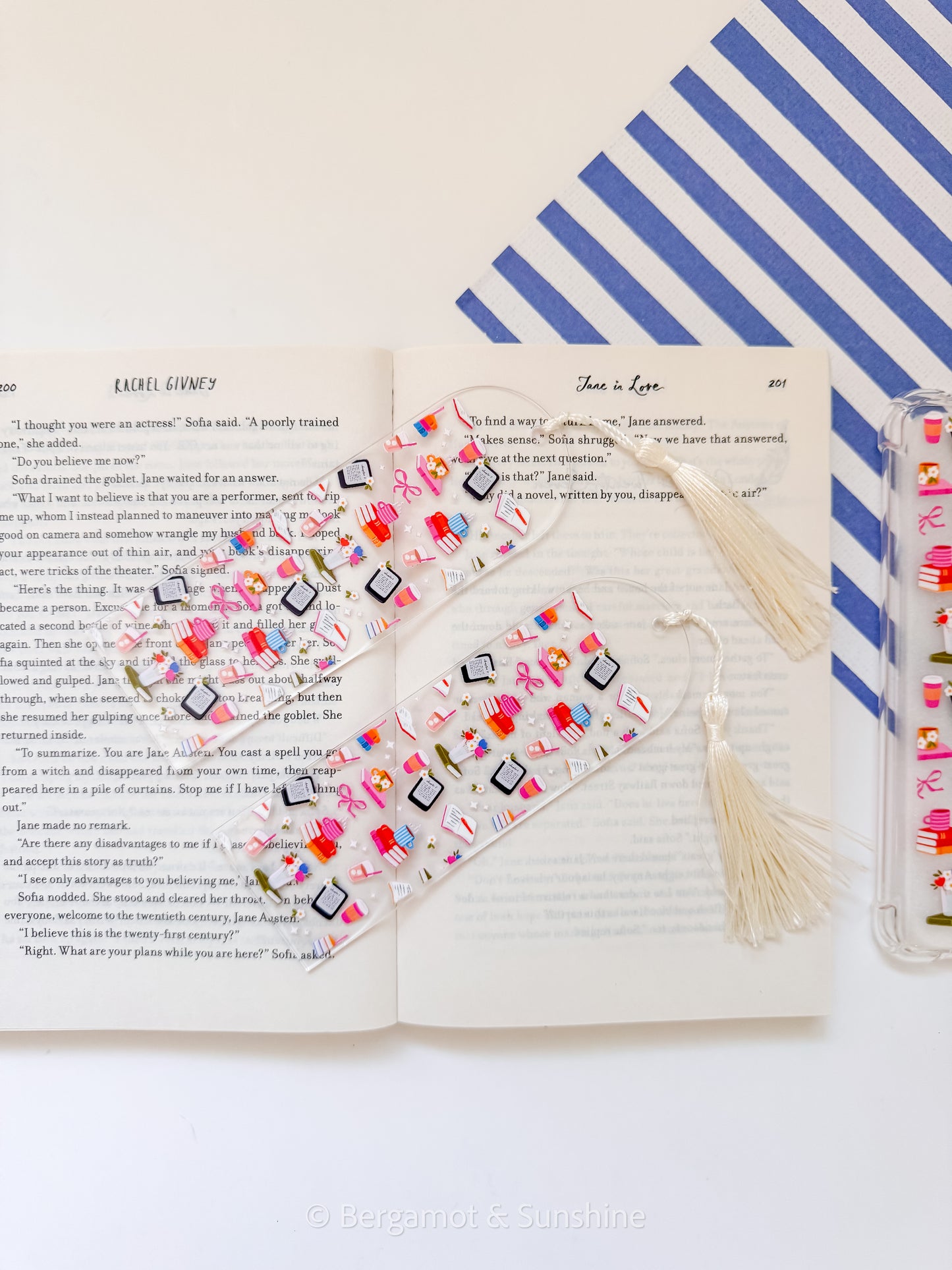 Kindle Bookworm Bookmark