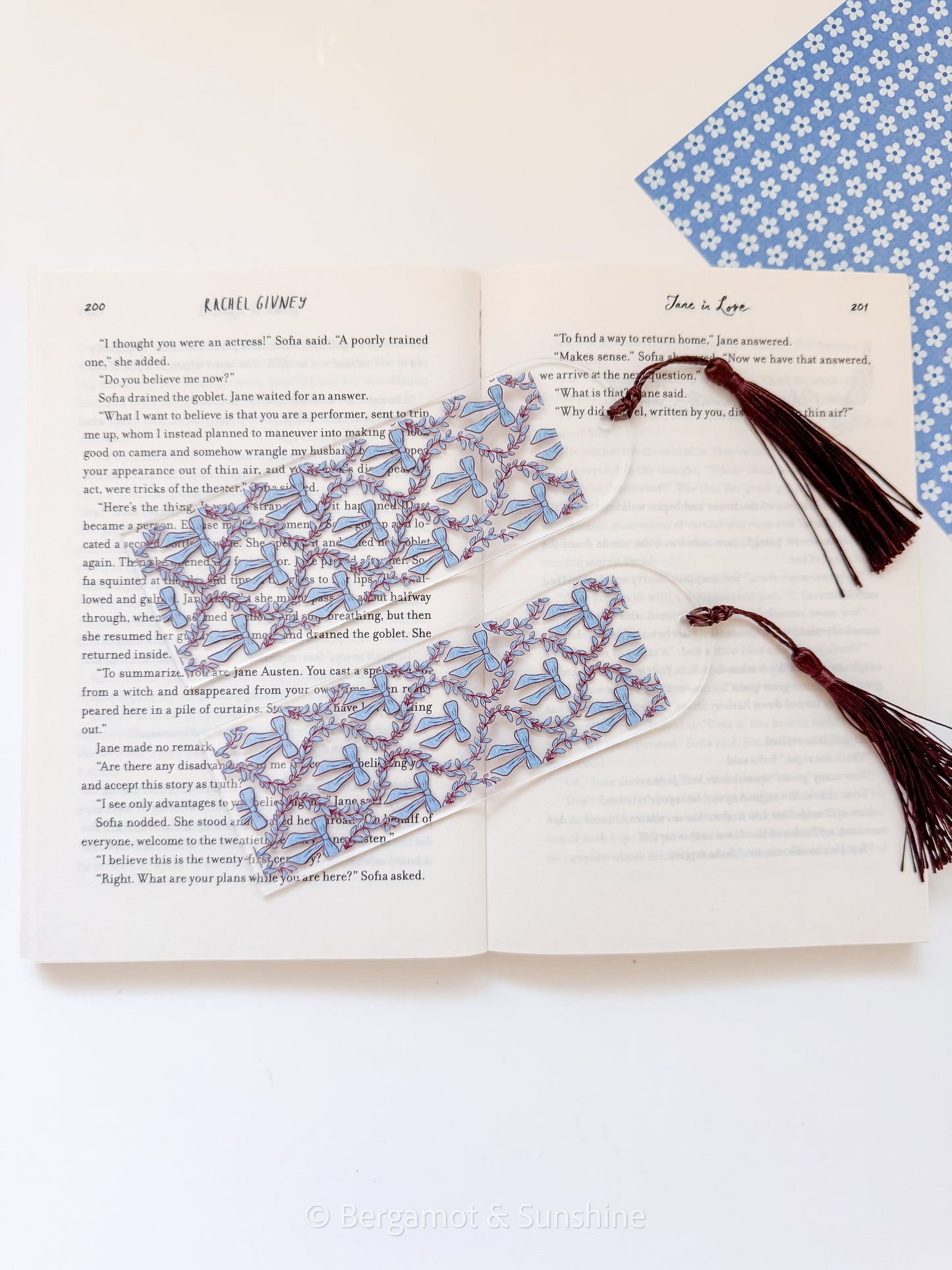 Ballroom Belle + Bows Bookmark