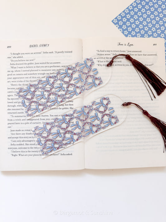 Ballroom Belle + Bows Bookmark