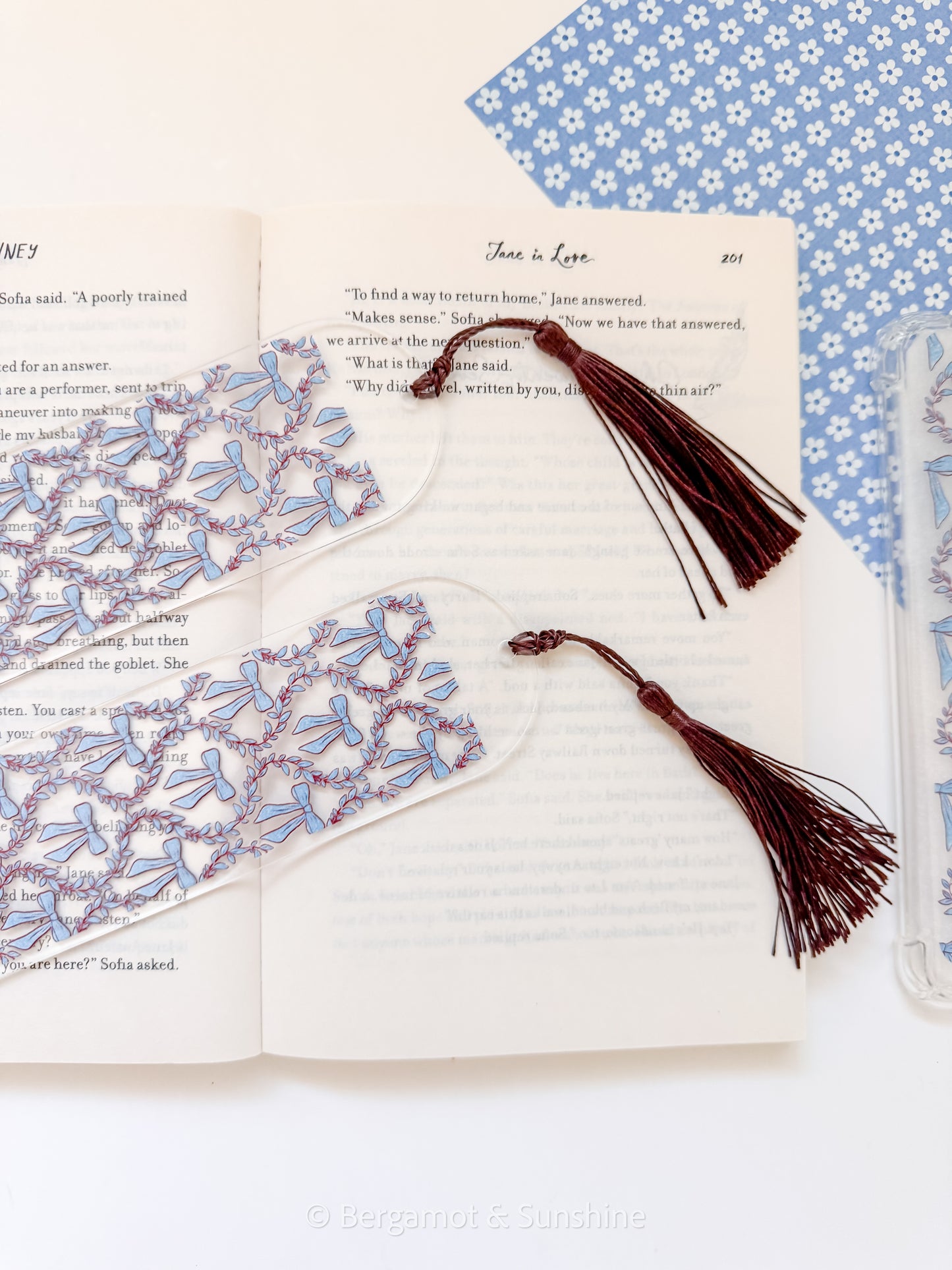 Ballroom Belle + Bows Bookmark