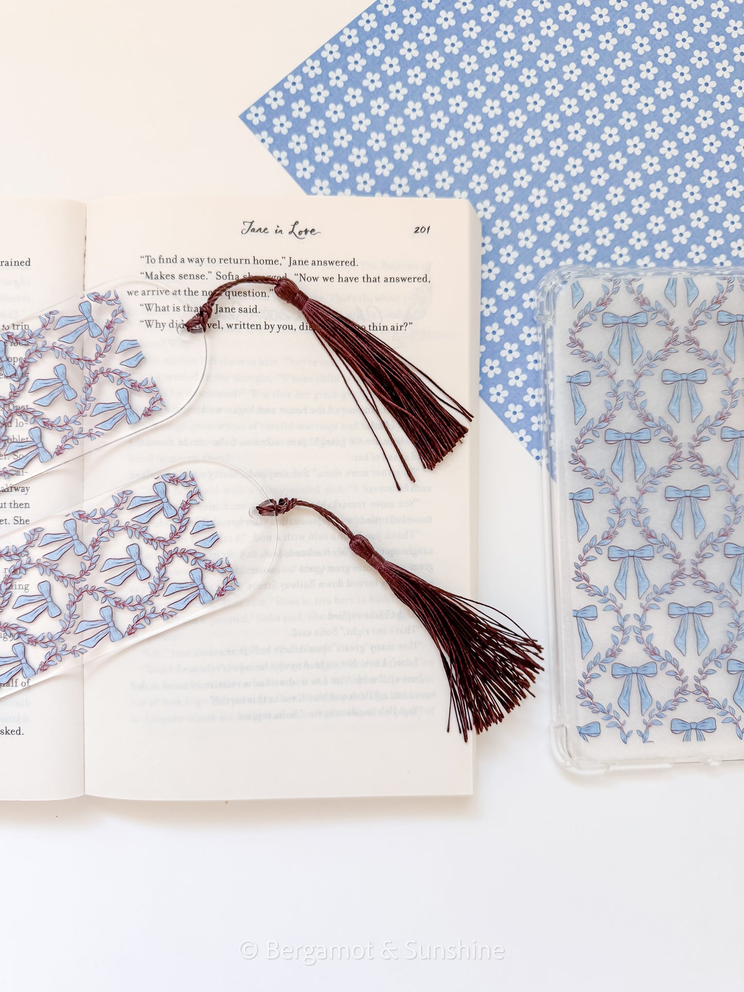 Ballroom Belle + Bows Bookmark