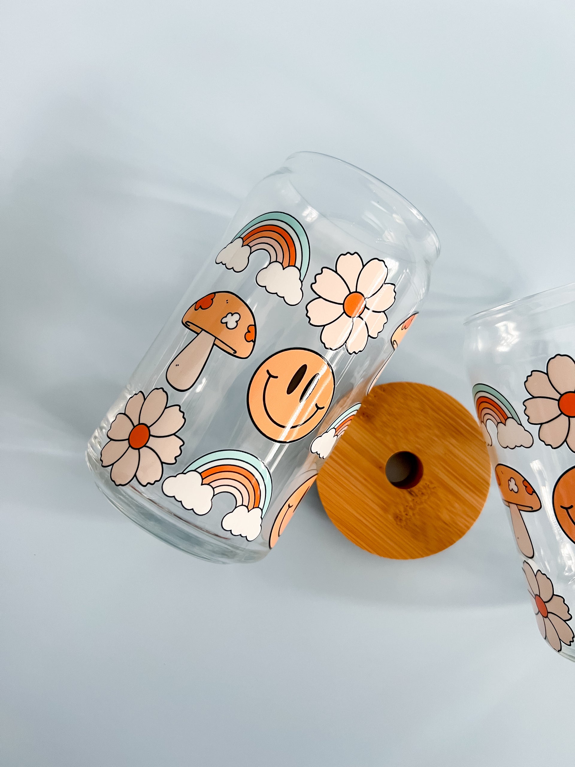 Kirby Cute Glass Cup - Sunshine Design Shop