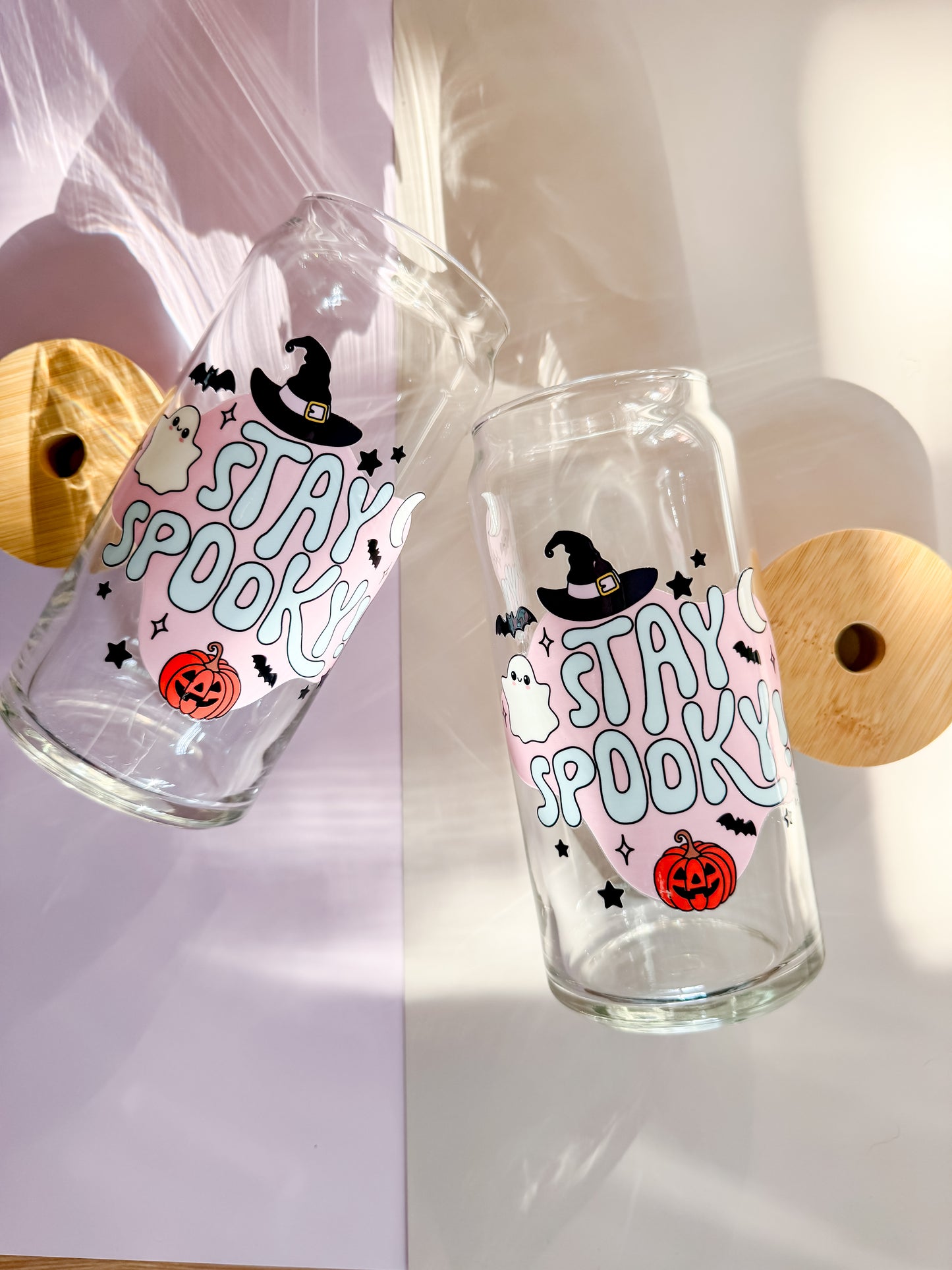 Stay Spooky 20oz Glass Cup