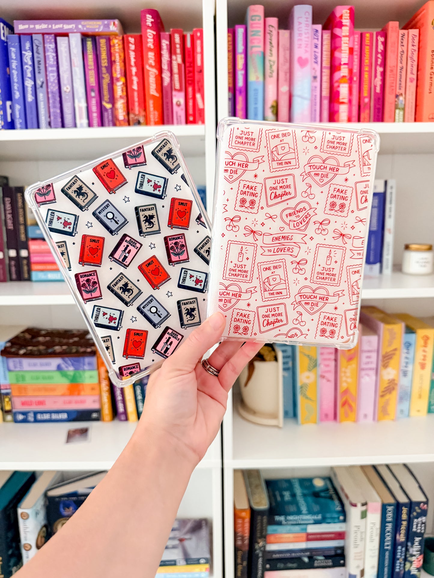 Bookshelf of a Reader Kindle Case