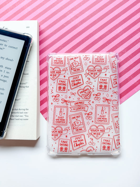 Romance Book Tropes Kindle Case