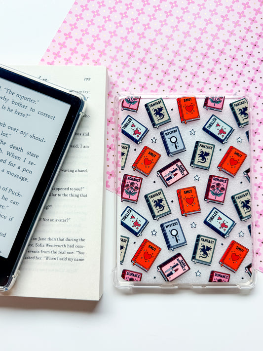 Bookshelf of a Reader Kindle Case