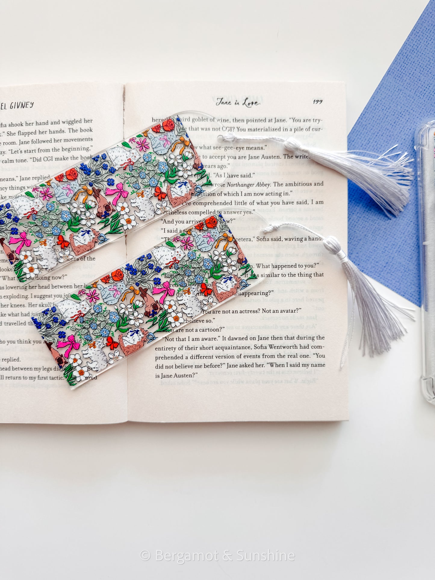Cats in the Garden Bookmark
