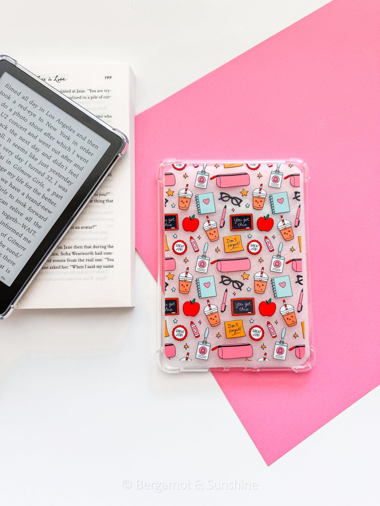 School Days Kindle Case