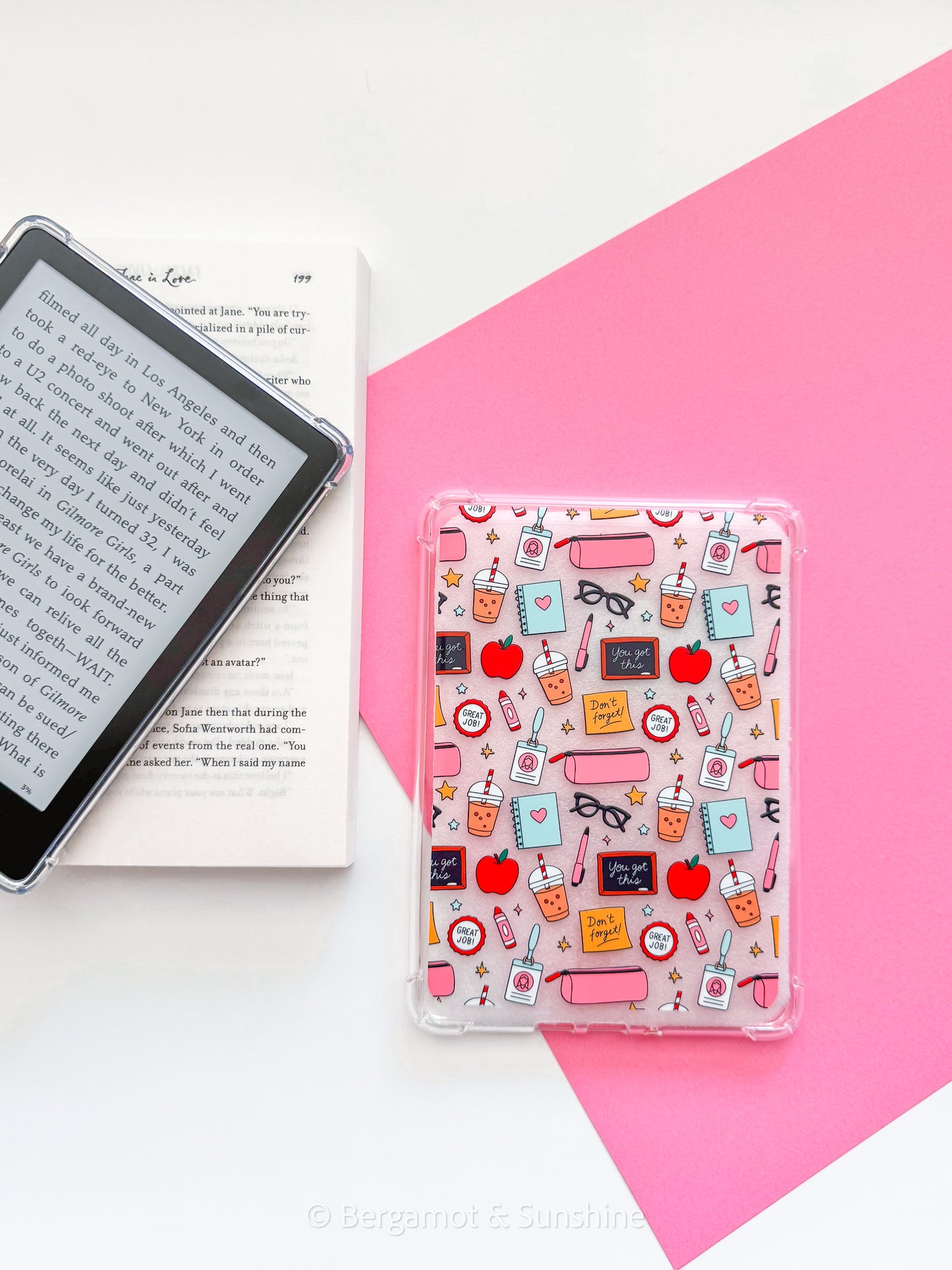 School Days Kindle Case