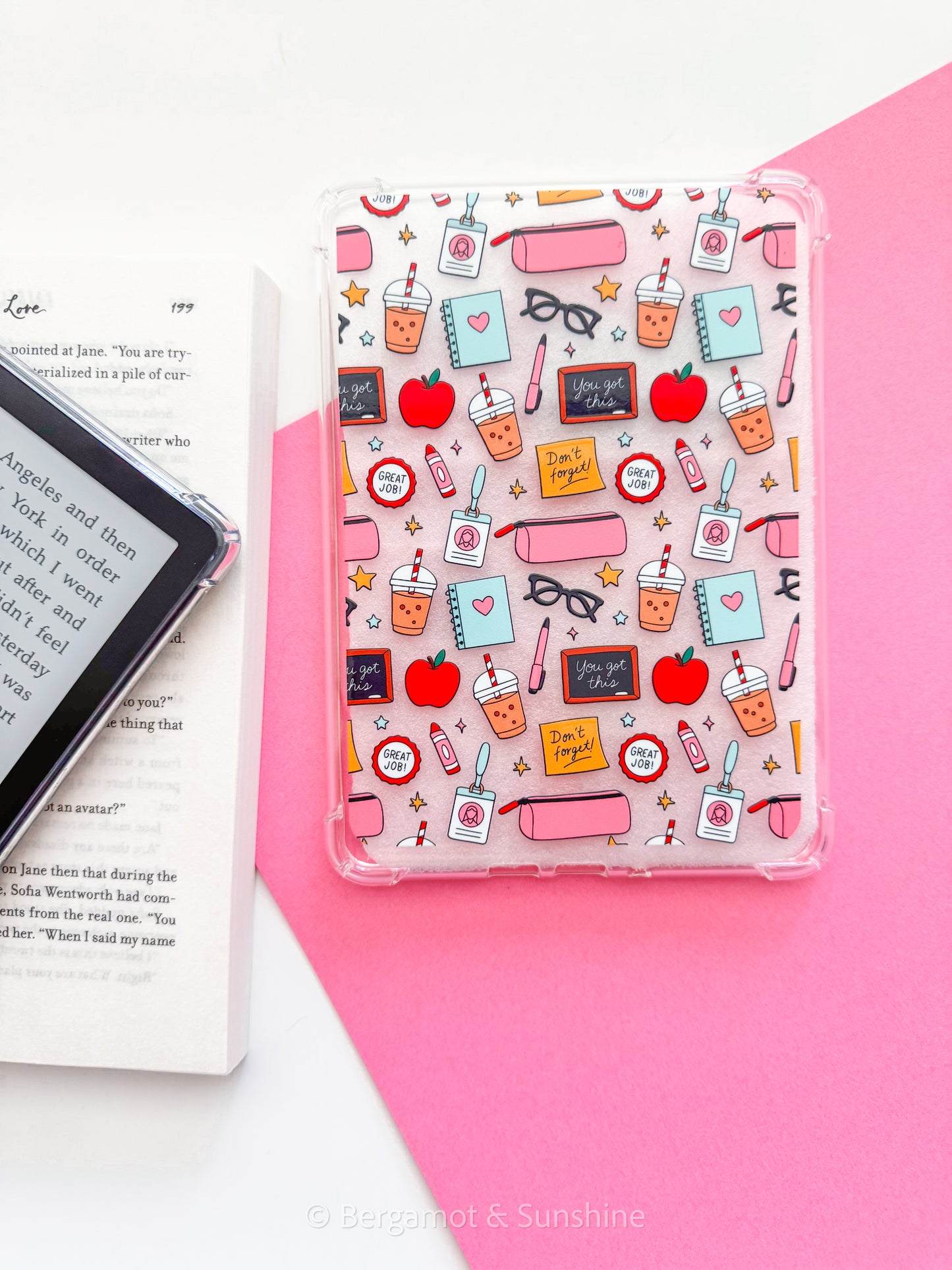 School Days Kindle Case