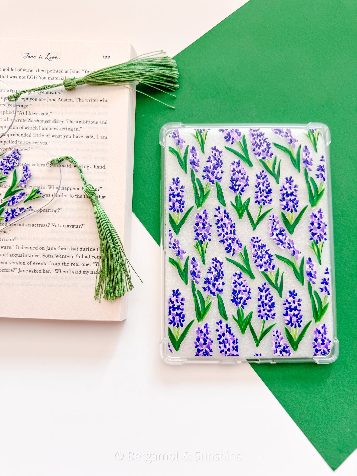 Purple Hyacinth Kindle Case