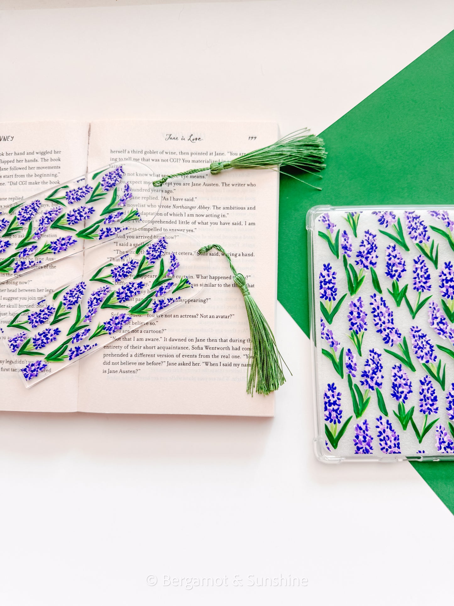 Purple Hyacinth Kindle Case