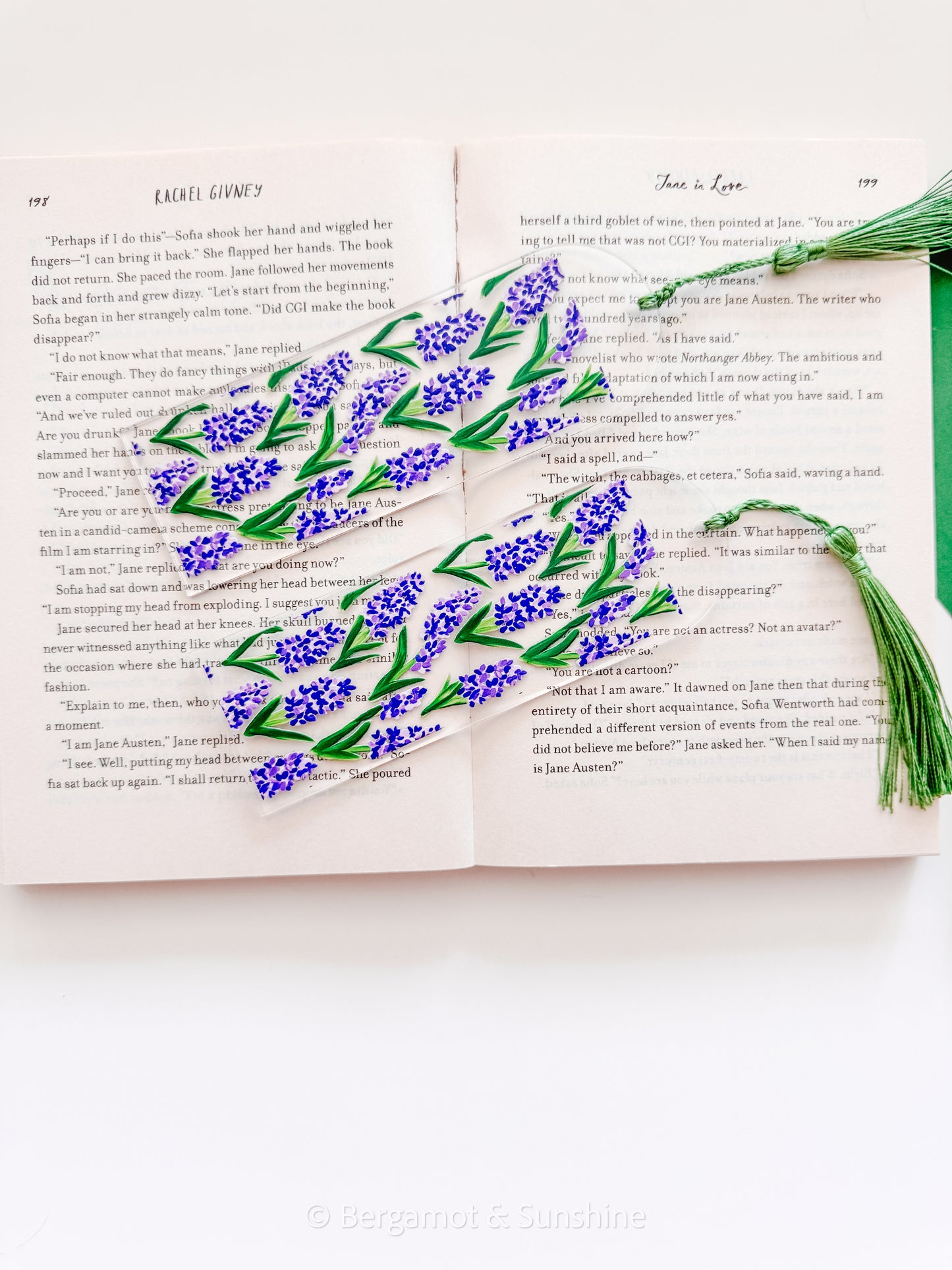 Purple Hyacinth Bookmark