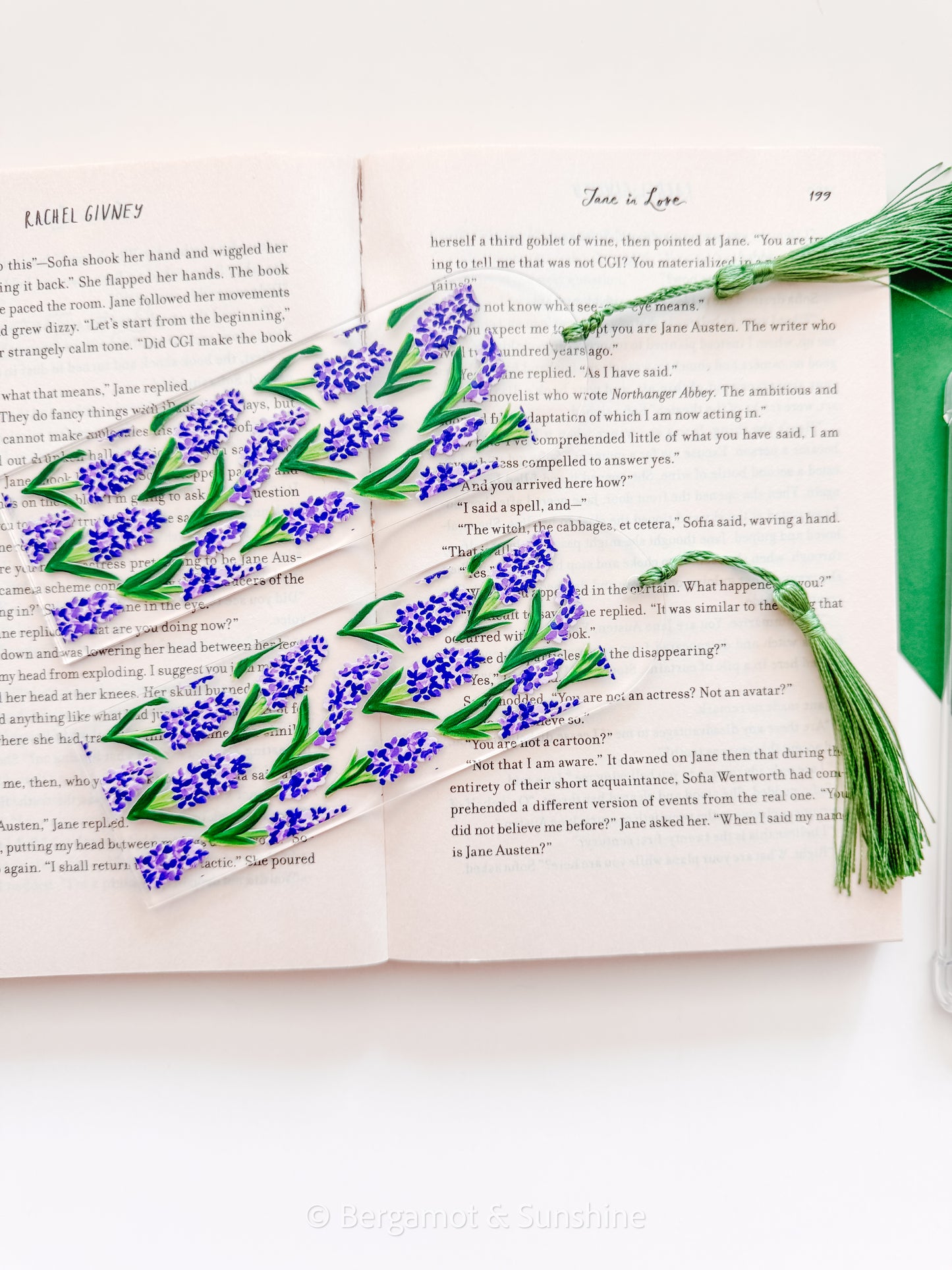 Purple Hyacinth Bookmark
