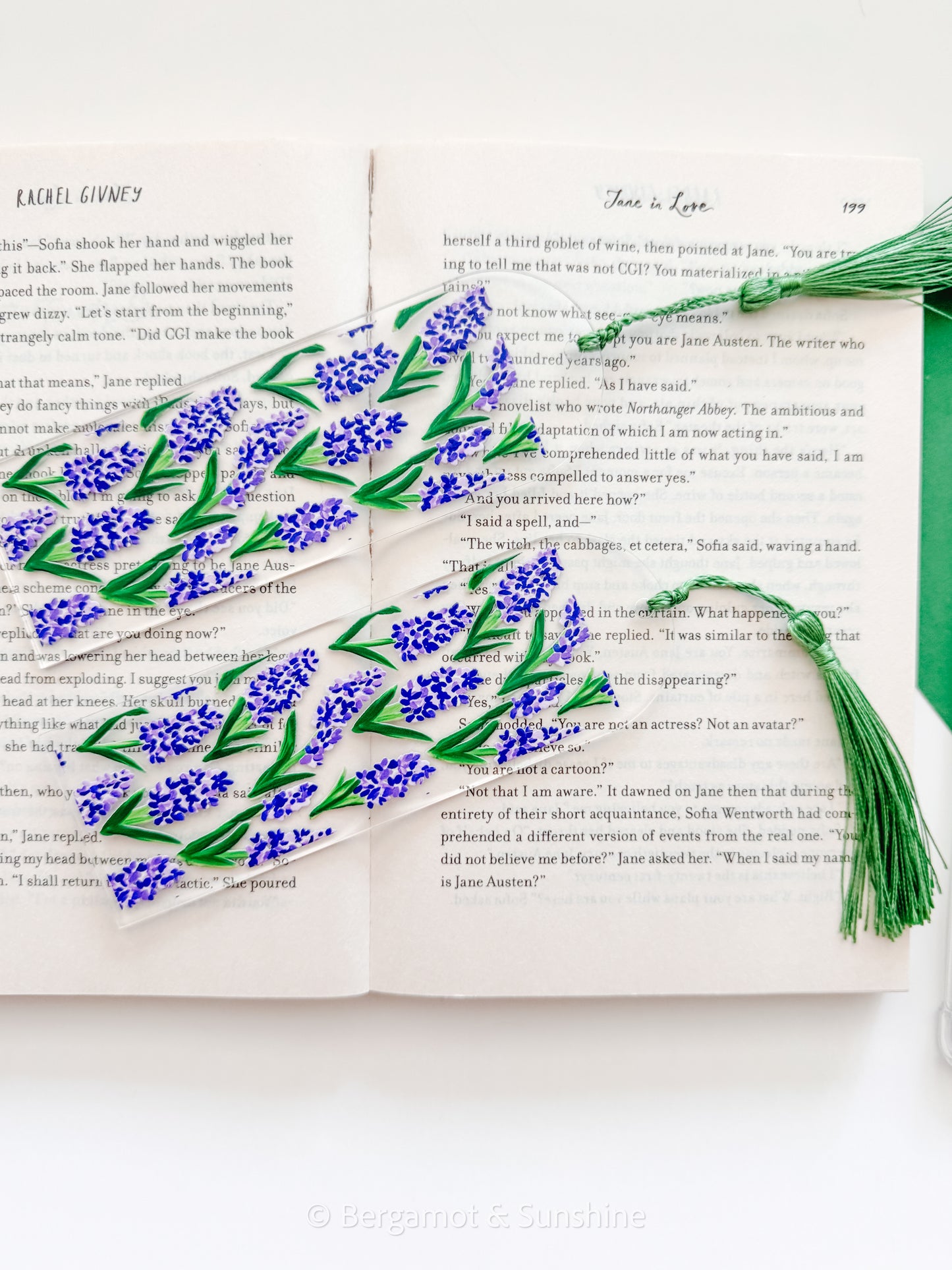 Purple Hyacinth Bookmark