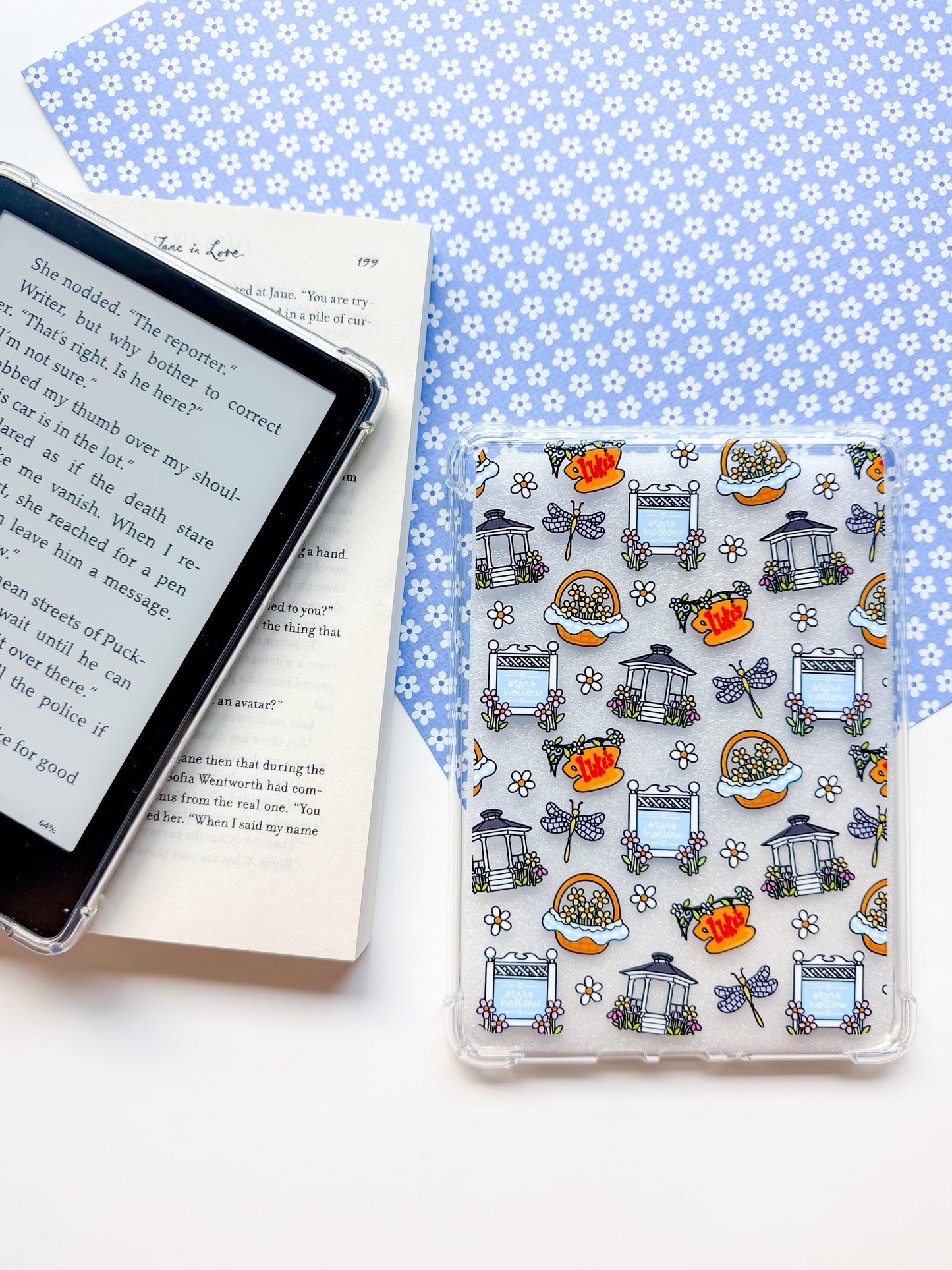 G.G. Meet me at the Gazebo Kindle Case and/or Bookmark [Combined Listing]