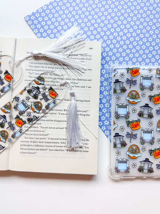 G.G. Meet me at the Gazebo Kindle Case and/or Bookmark [Combined Listing]