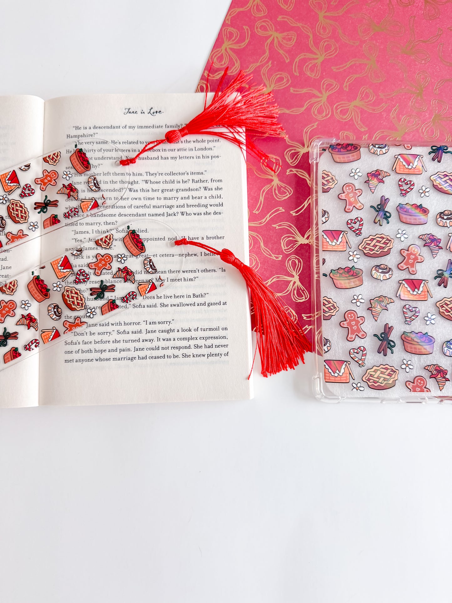 Holiday Sweets and Treats Holographic Kindle Case