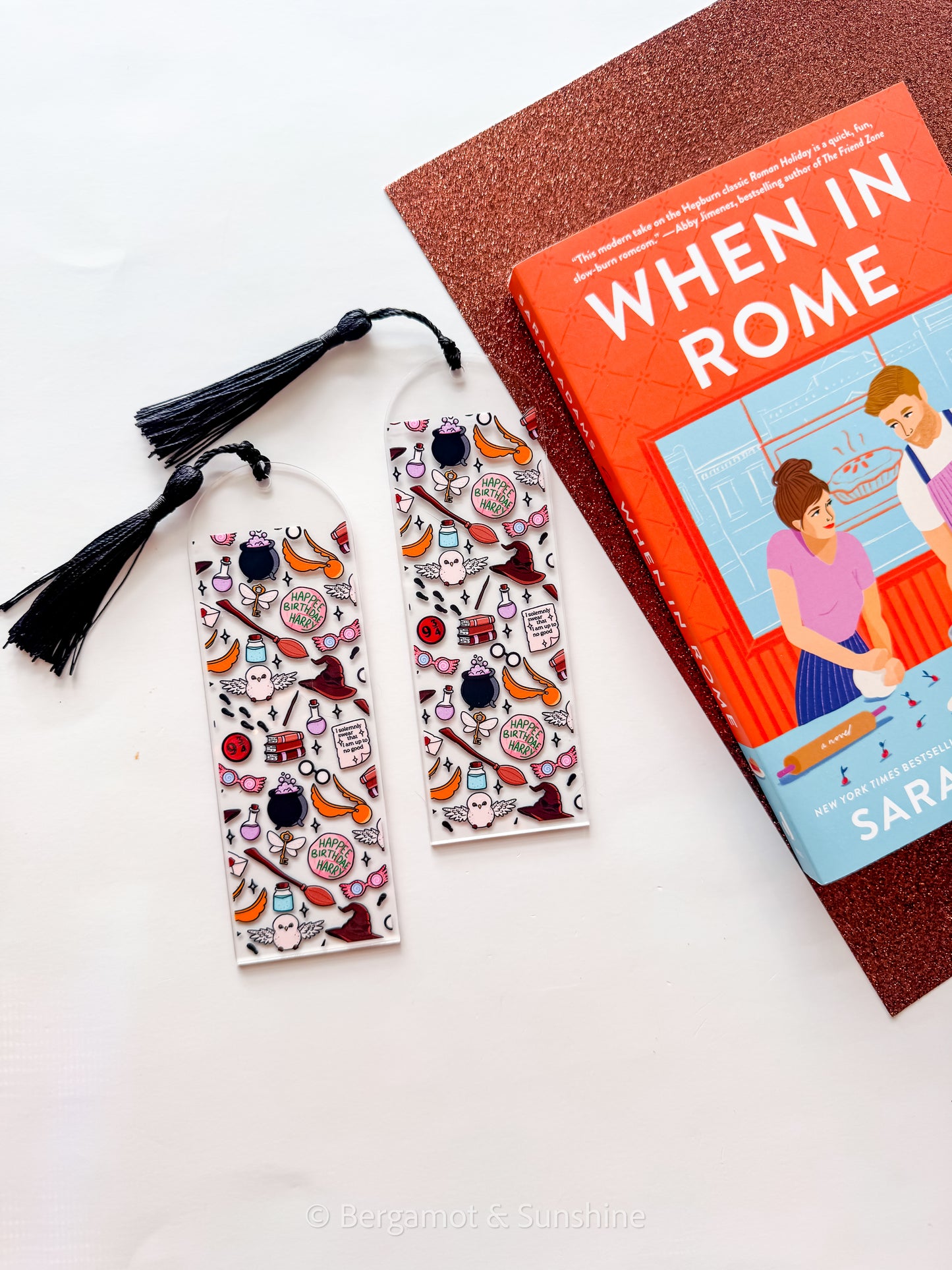 H.P. Wizard Birthdae Acrylic Bookmark