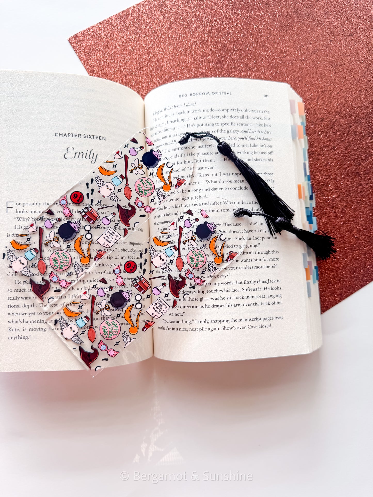 H.P. Wizard Birthdae Acrylic Bookmark