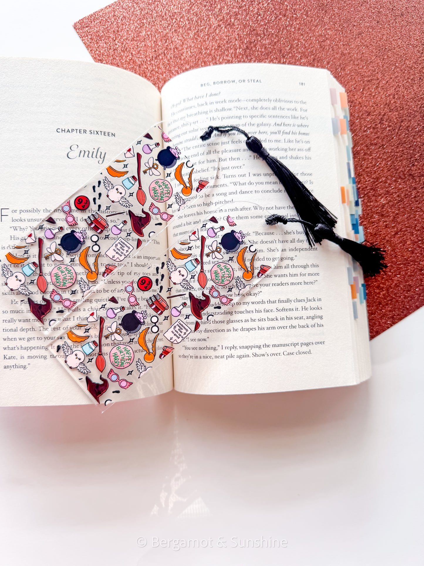 H.P. Wizard Birthdae Acrylic Bookmark