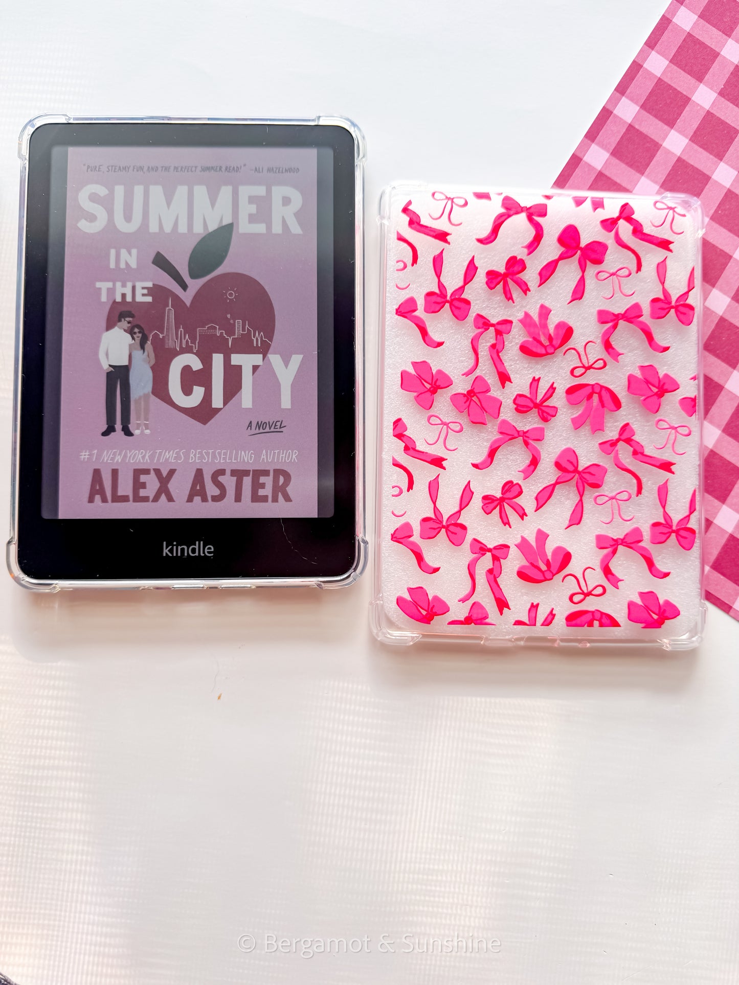 Pink Bows Kindle Case