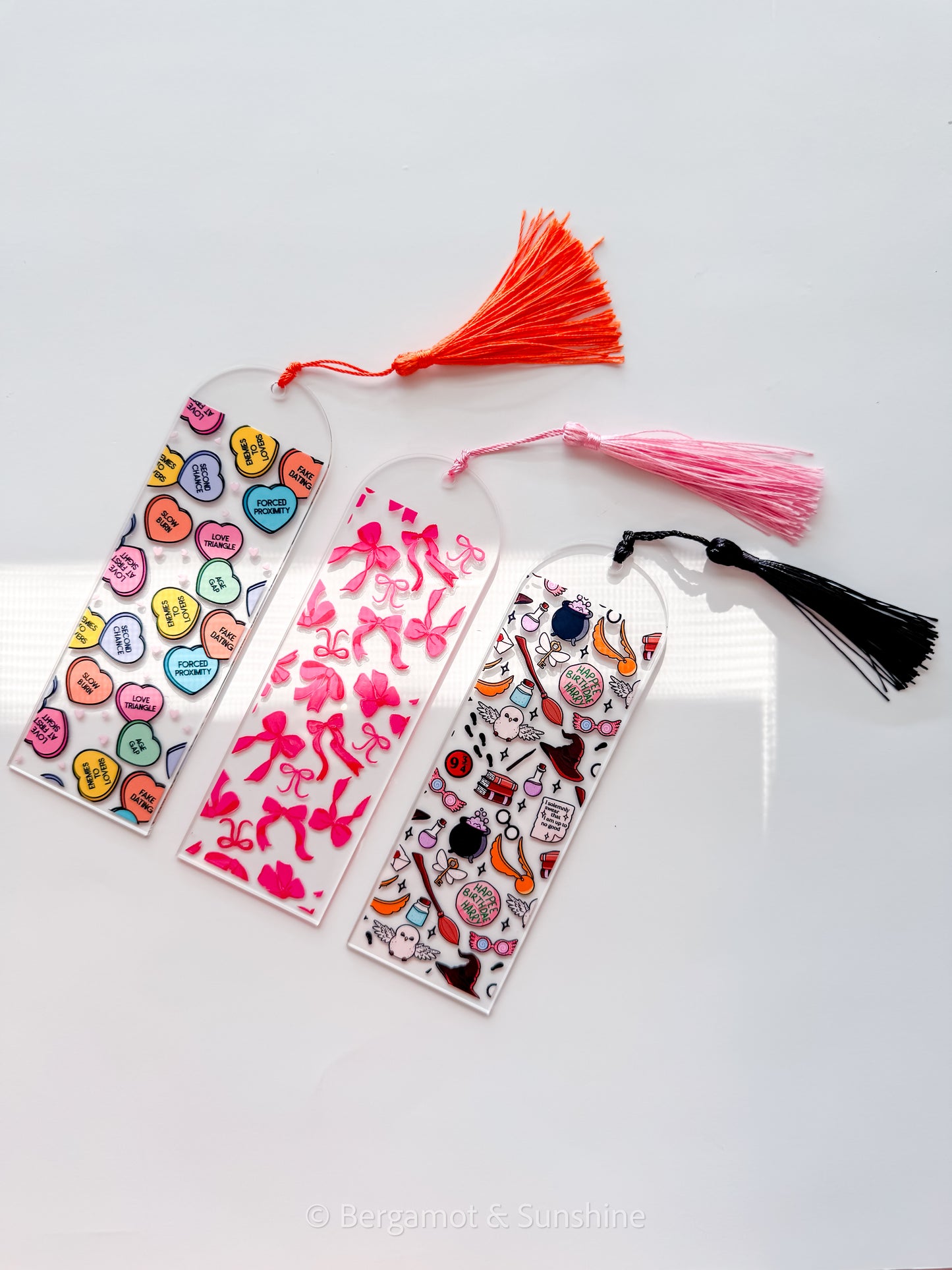 H.P. Wizard Birthdae Acrylic Bookmark