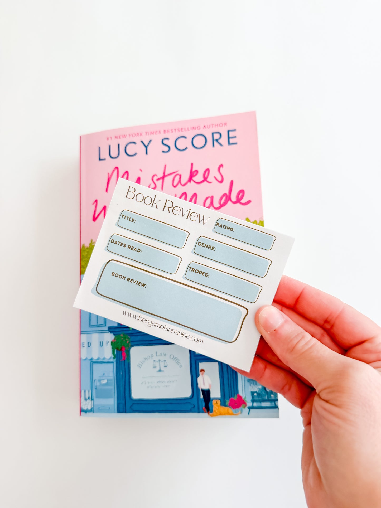 Book Review Sticky Notes