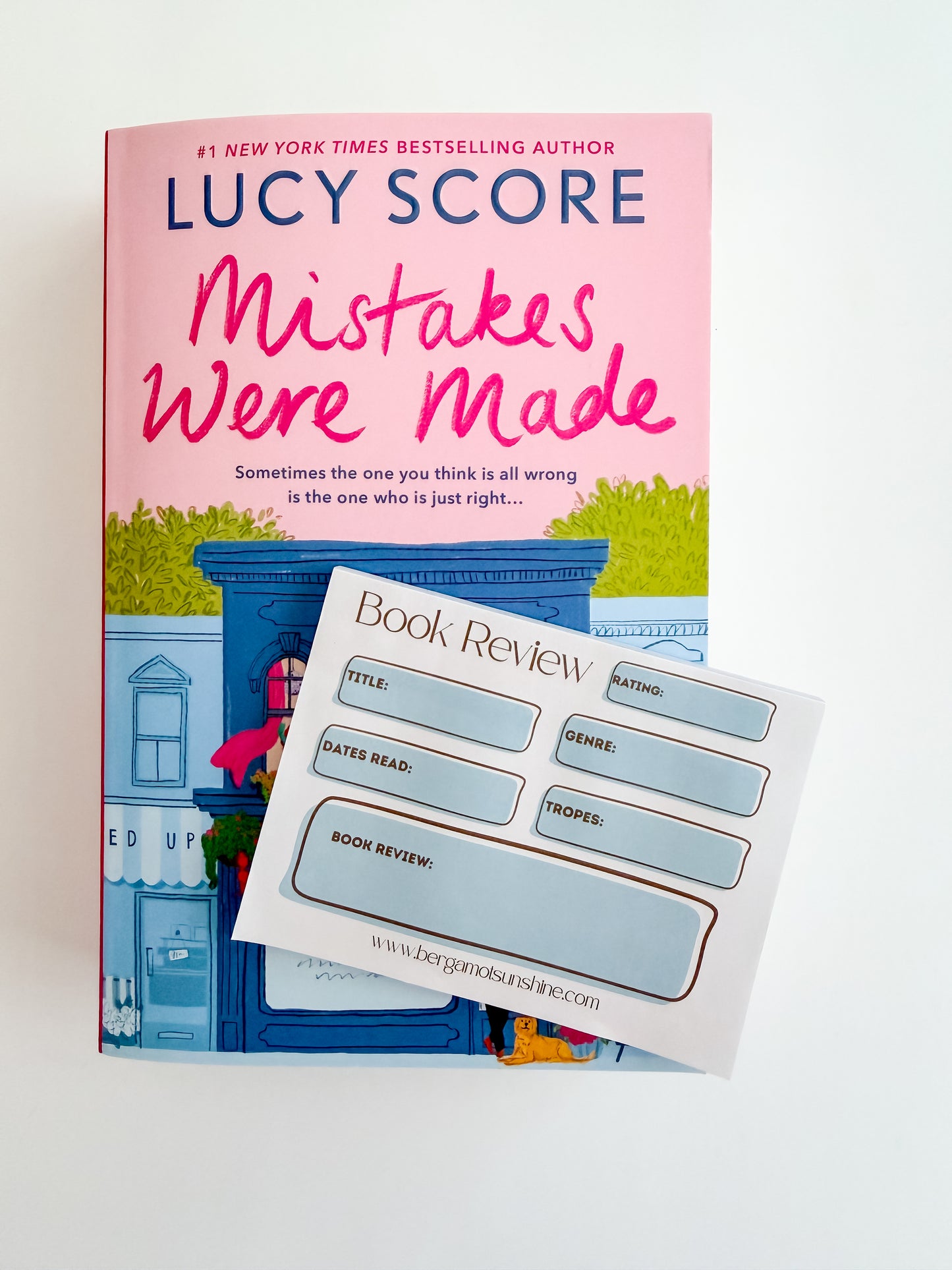 Book Review Sticky Notes