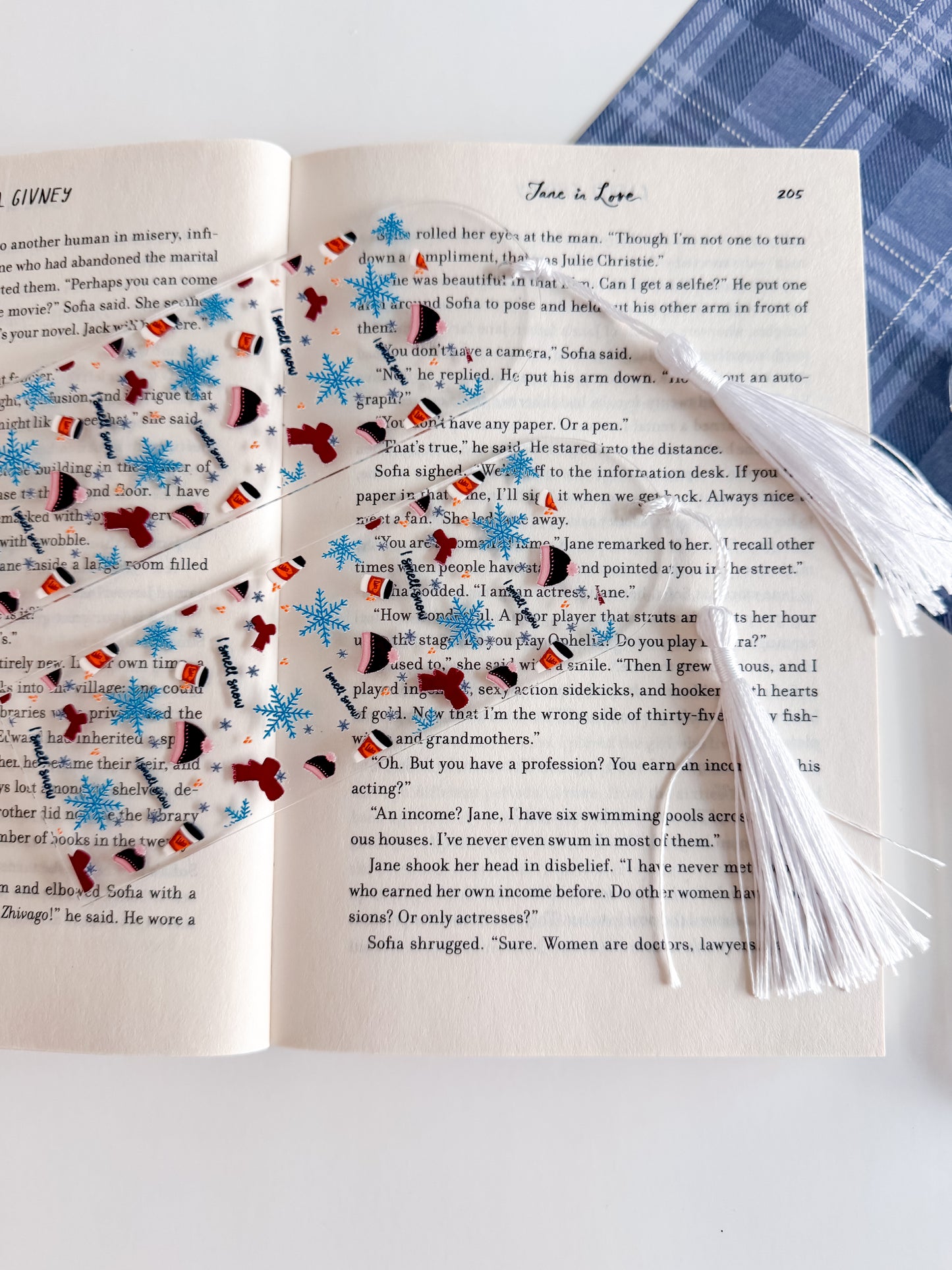 G.G. I Smell Snow Kindle Case and/or Bookmark [Combined Listing]