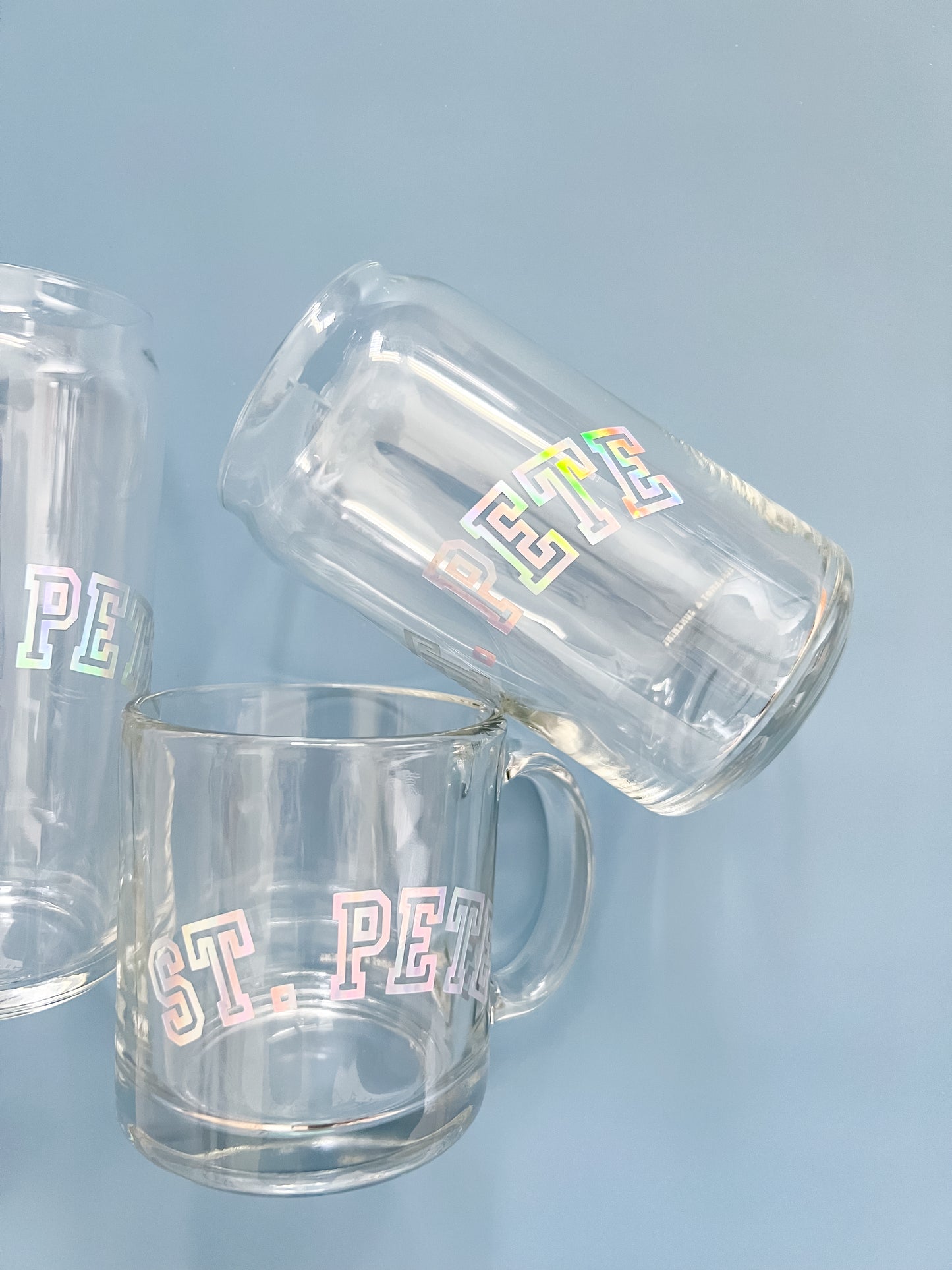 St. Pete Local Glass Cup Collection (20oz / 16oz / 13oz)