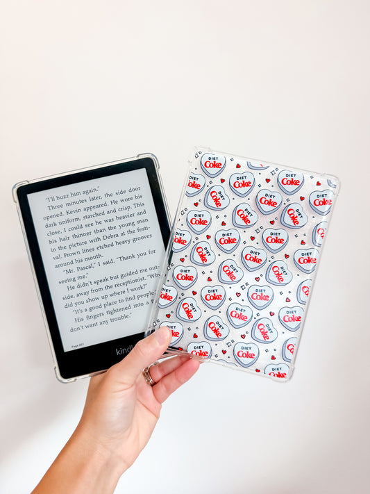 Soda Hearts E Reader Case