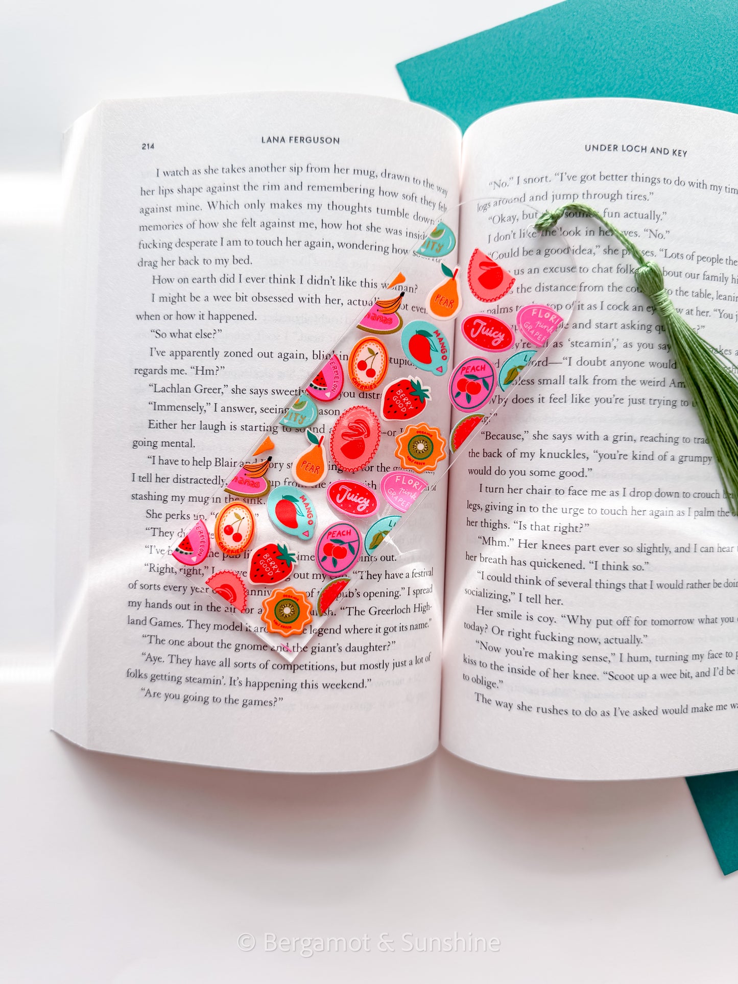 Florida Fruit Kindle Case and/or Bookmark [Combined Listing] – Tropical E-Reader Cover