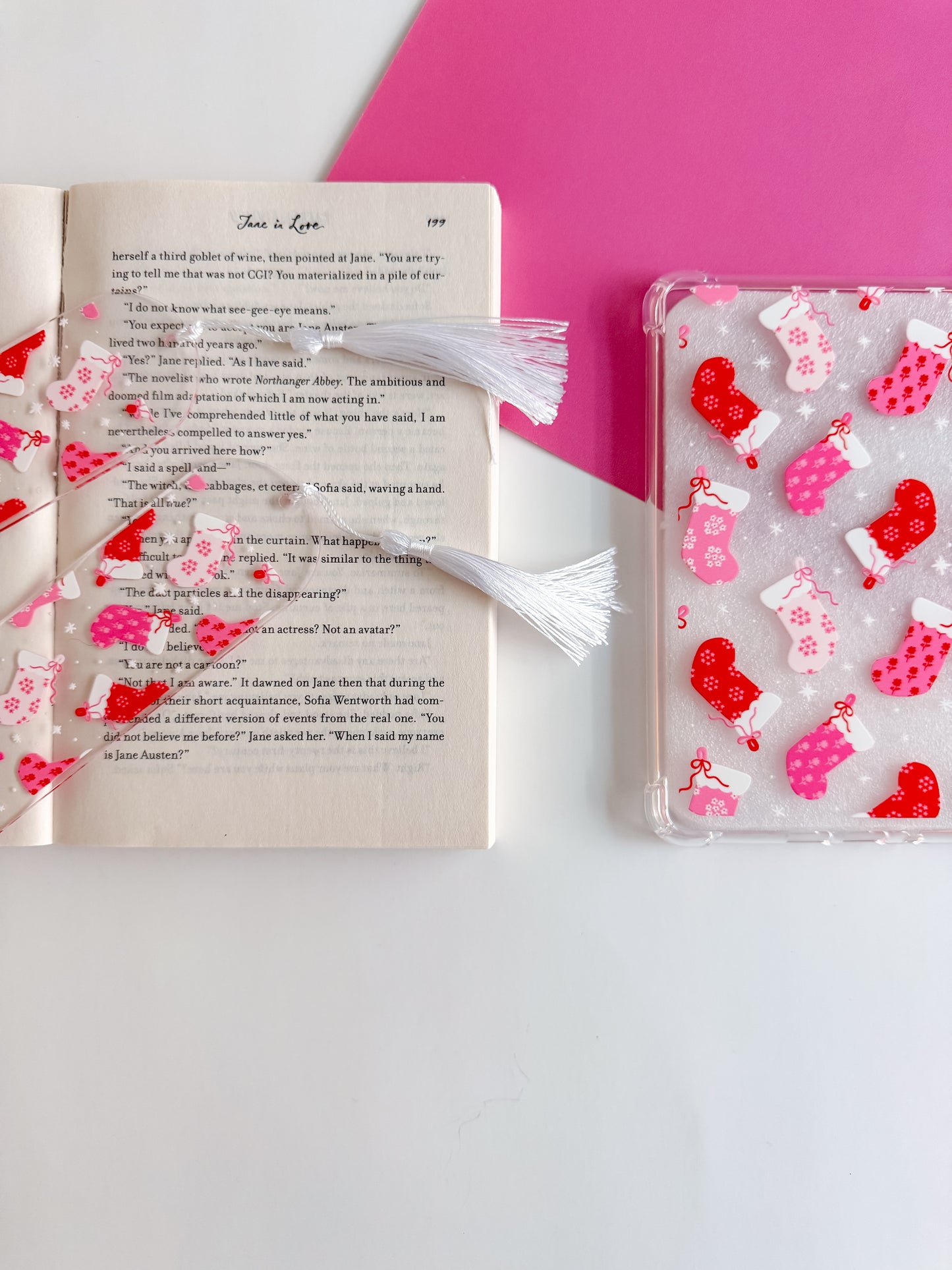 Holiday Stockings Kindle Case