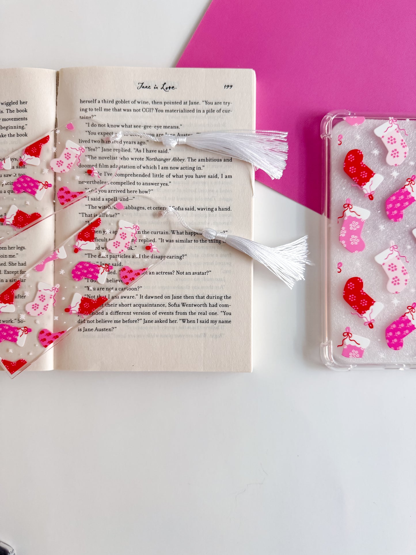 Holiday Stockings Kindle Case