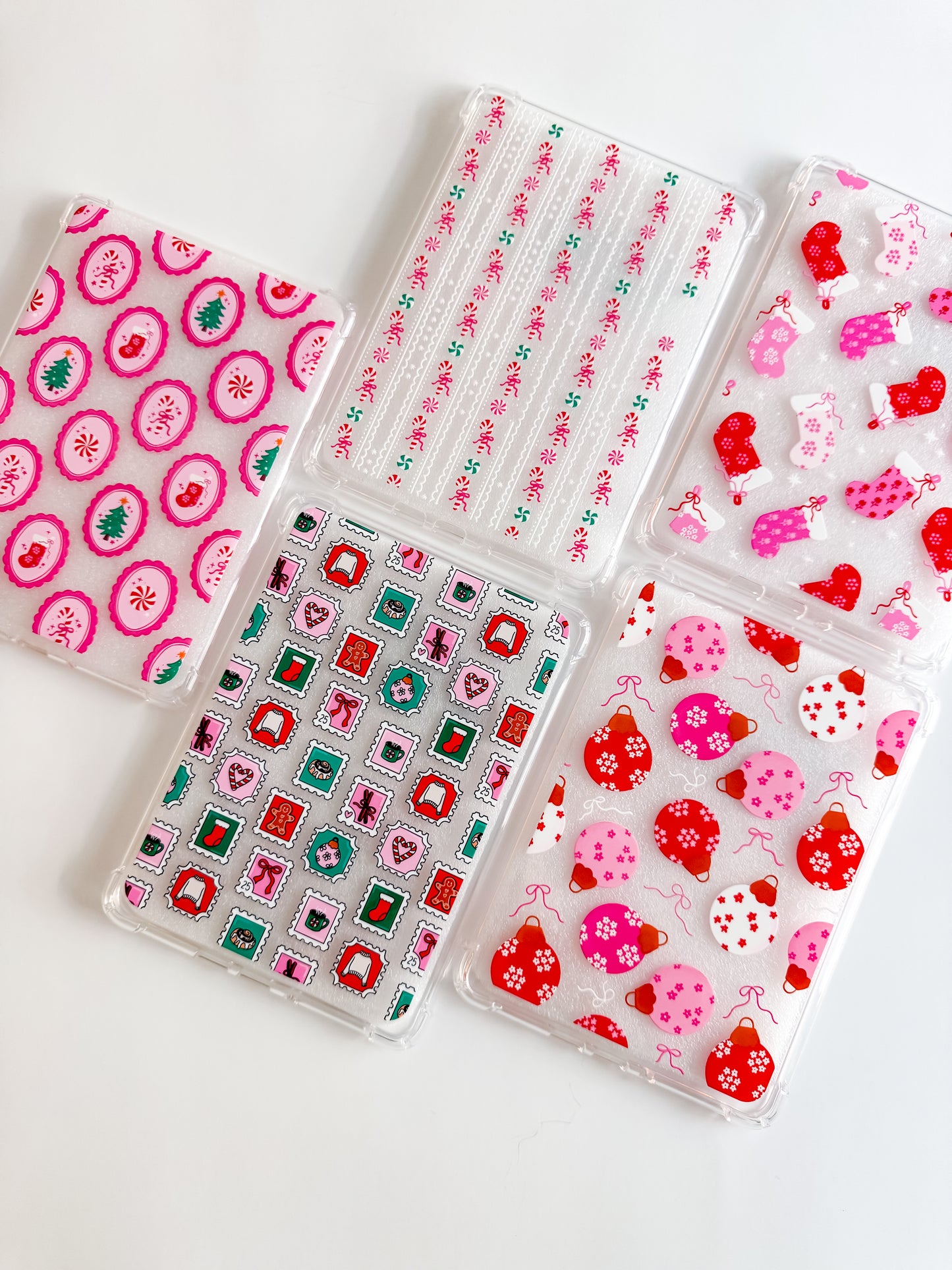 Holiday Ornaments and Bows Kindle Case